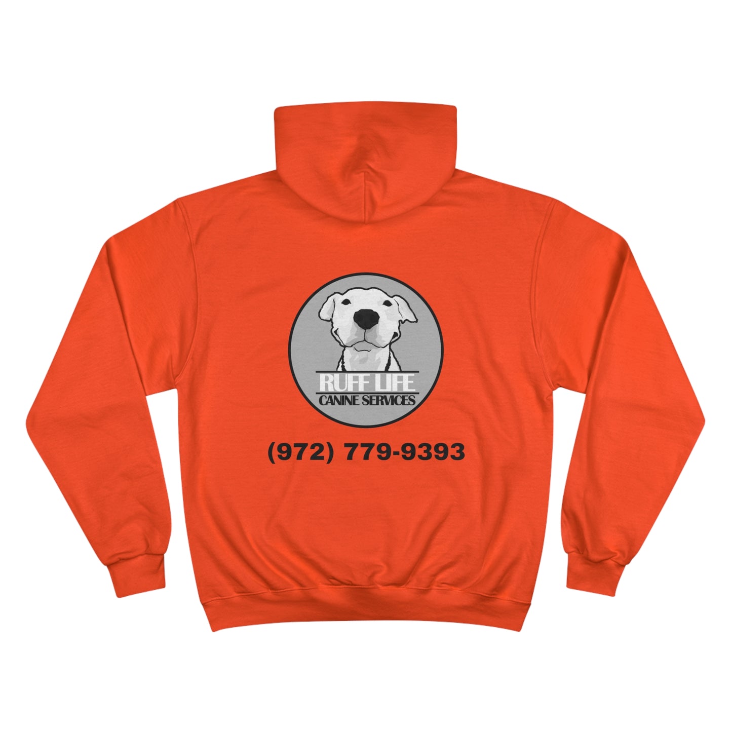 Ruff Life Canine Services Champion Hoodie - Logo 1 - Finleys Online