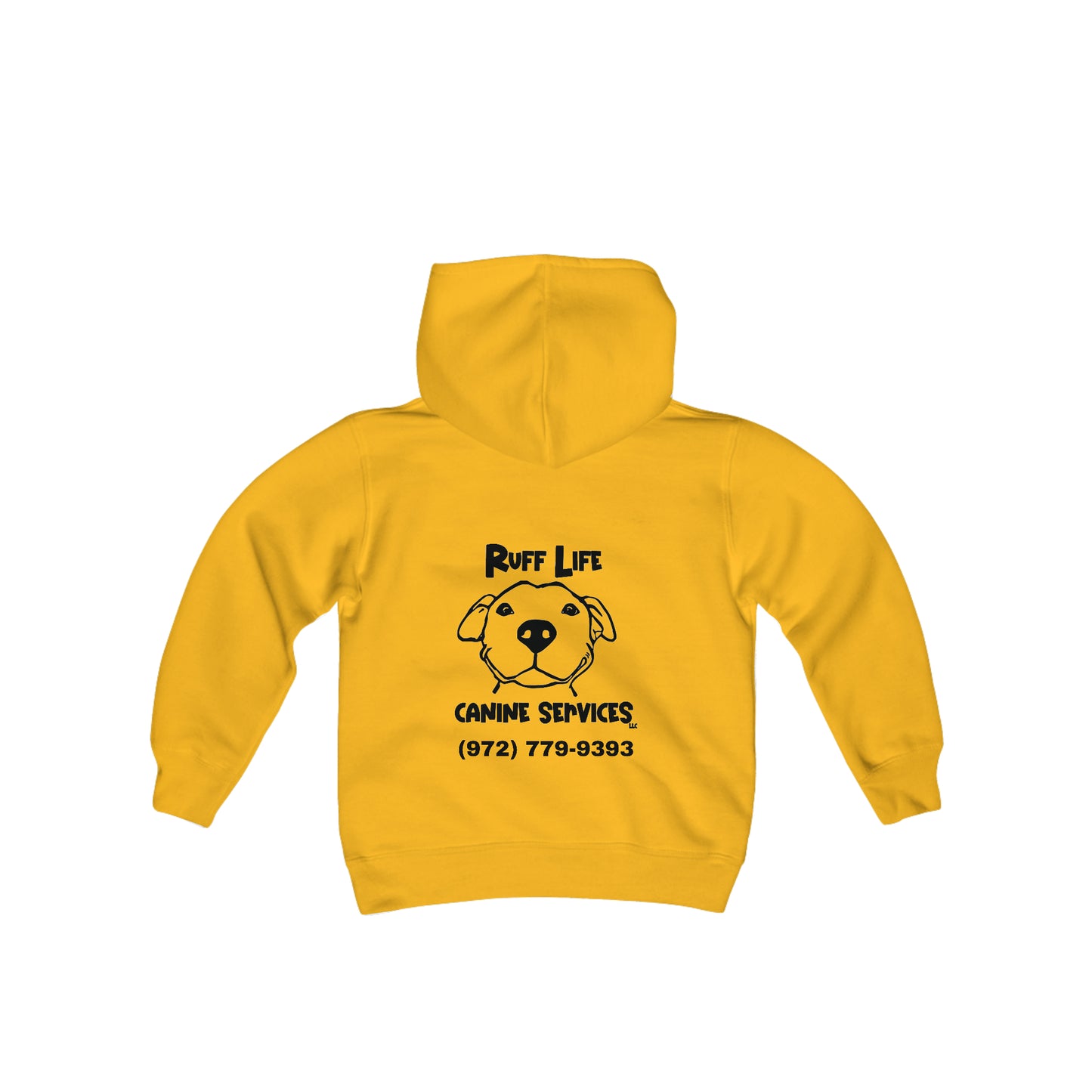 Ruff Life Canine Service - Logo 2 - Youth Sweatshirt - Finleys Online