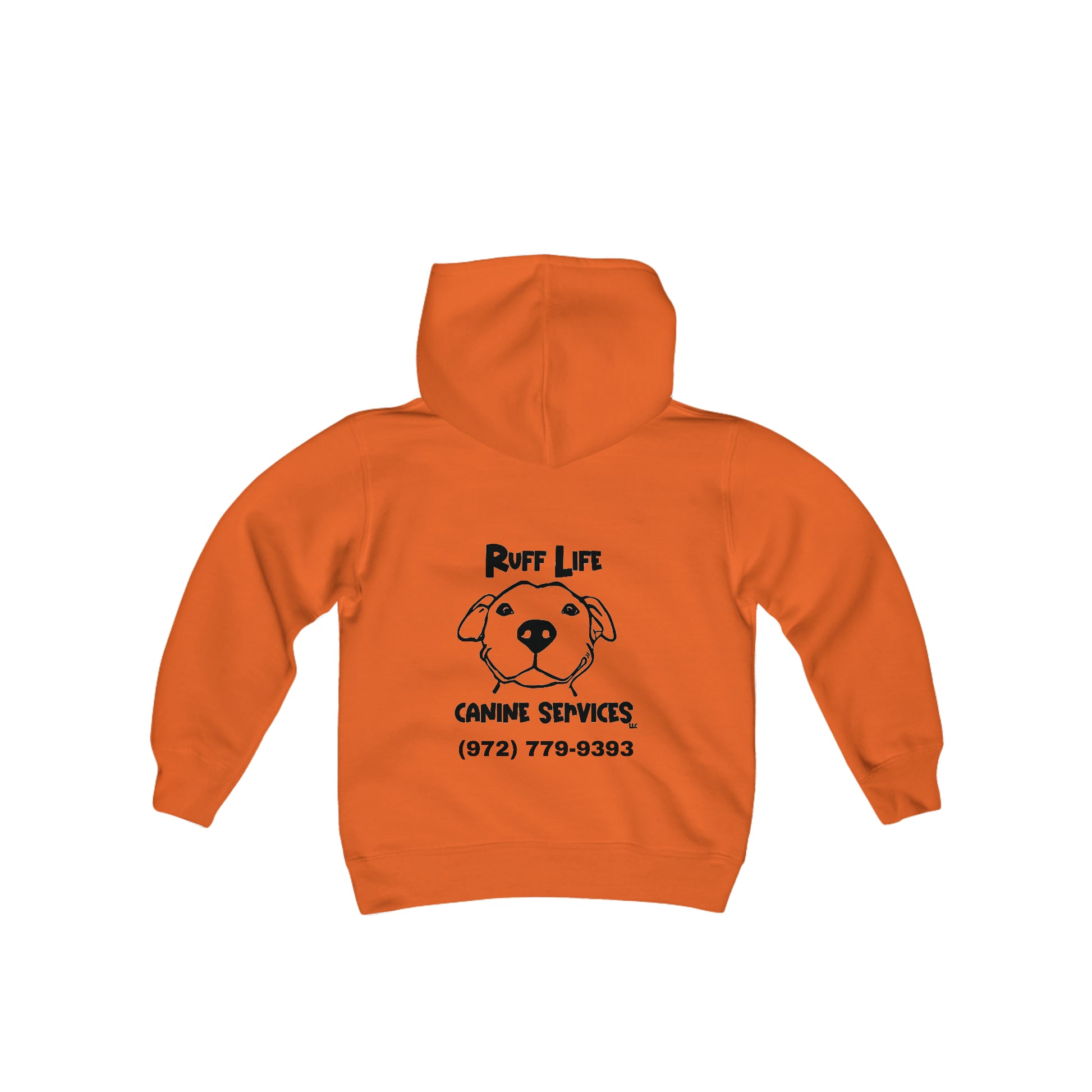 Ruff Life Canine Service - Logo 2 - Youth Sweatshirt - Finleys Online