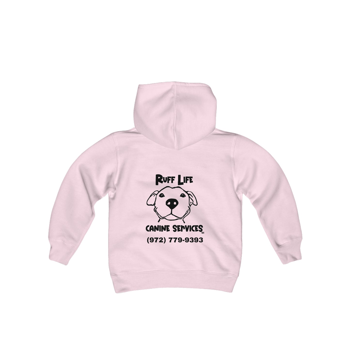 Ruff Life Canine Service - Logo 2 - Youth Sweatshirt - Finleys Online