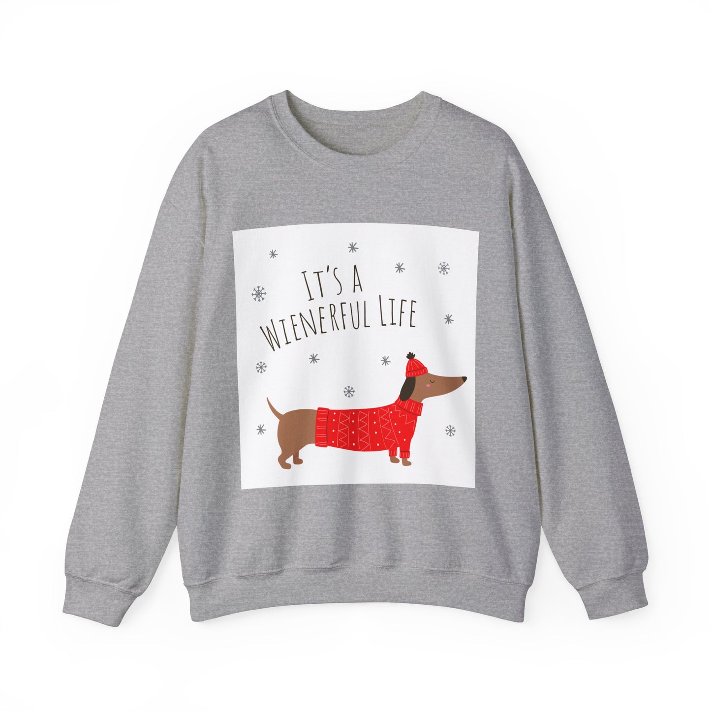 "It's a Wienerful Life" Heavy Blend™ Crewneck Sweatshirt