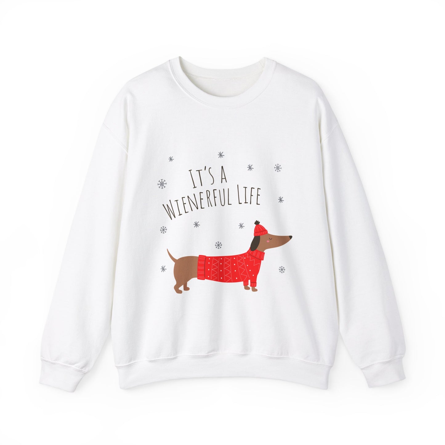 "It's a Wienerful Life" Heavy Blend™ Crewneck Sweatshirt