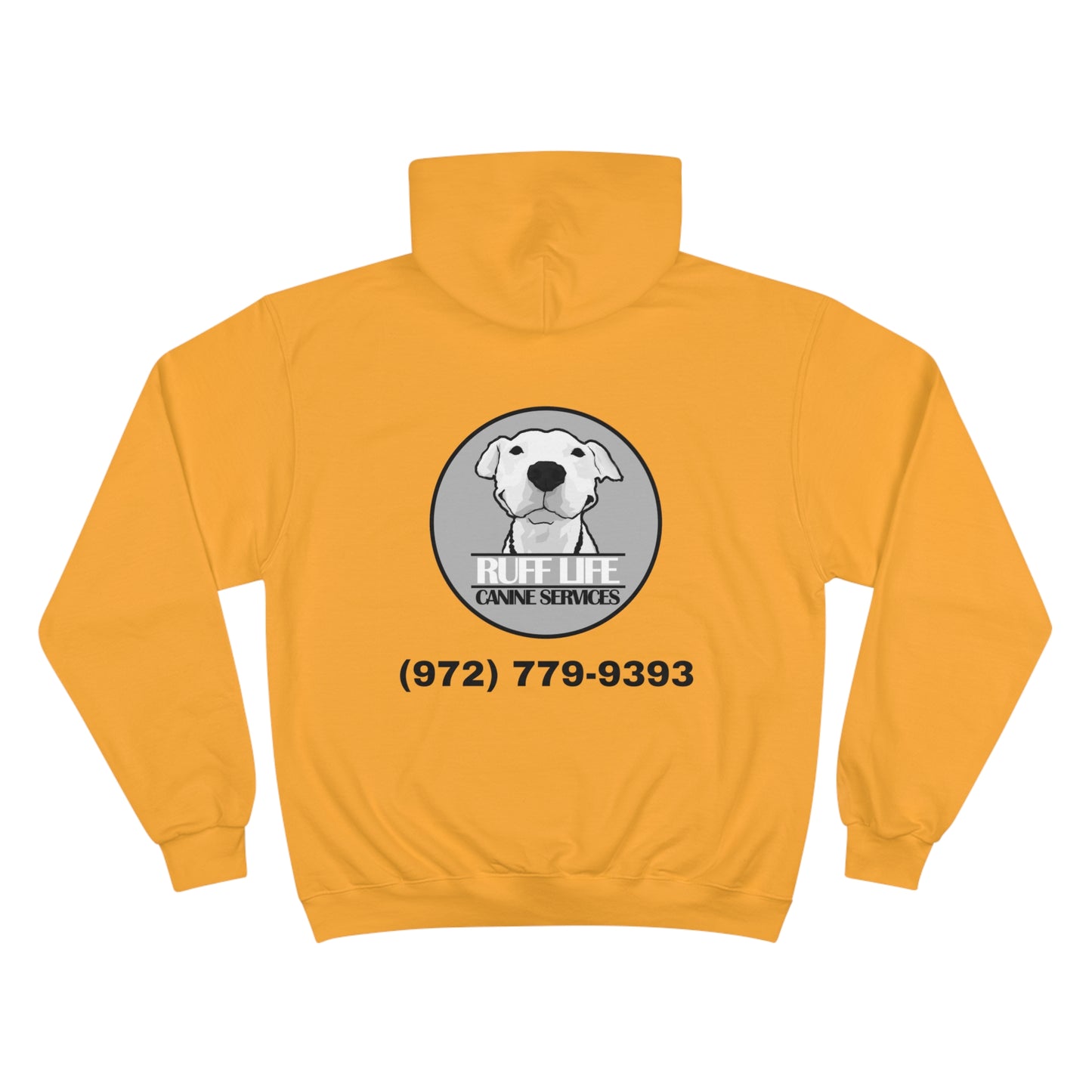 Ruff Life Canine Services Champion Hoodie - Logo 1 - Finleys Online