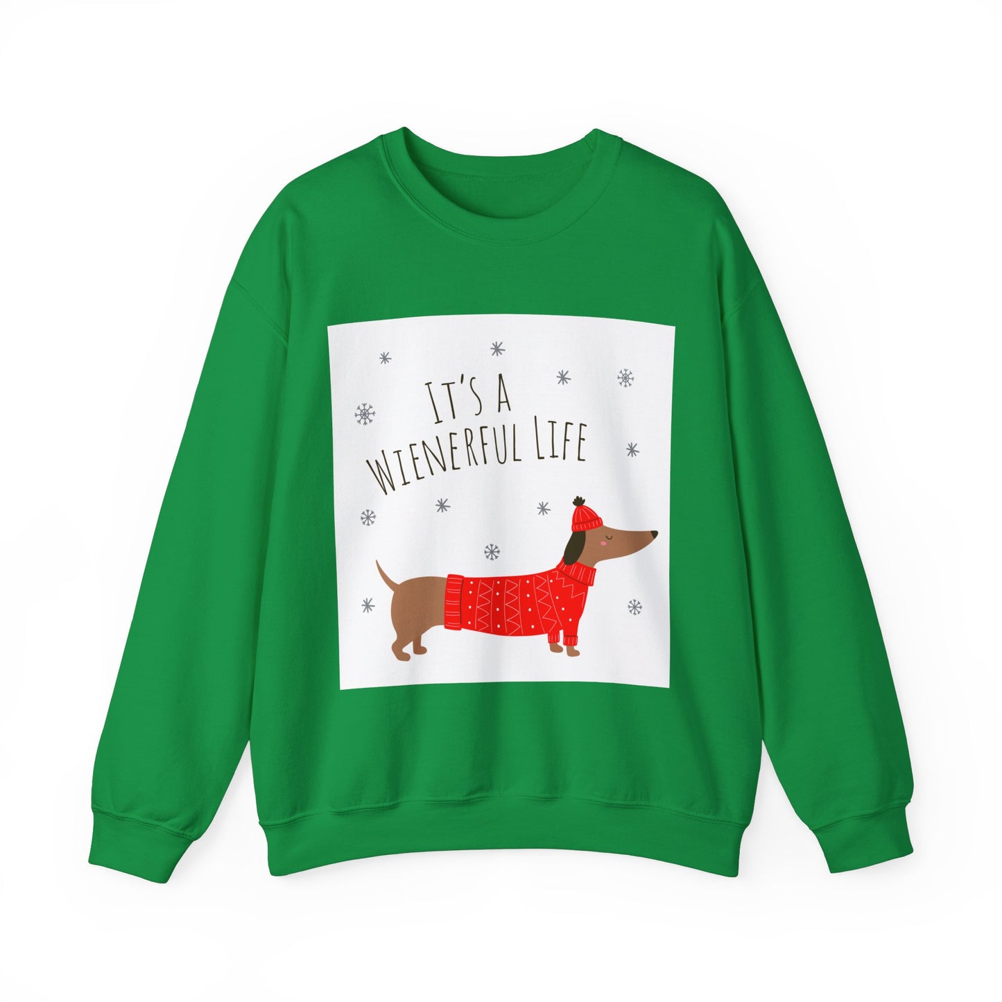 "It's a Wienerful Life" Heavy Blend™ Crewneck Sweatshirt