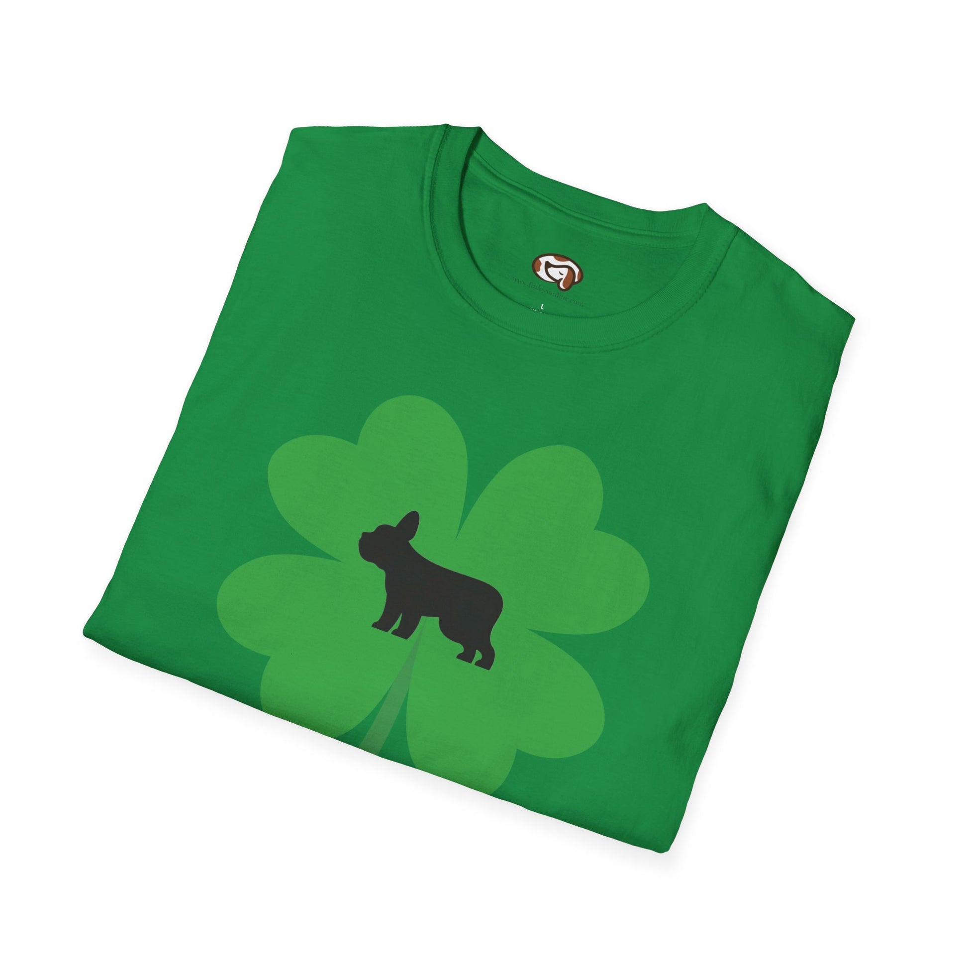 Lucky Frenchie Unisex T-Shirt - Finleys Online