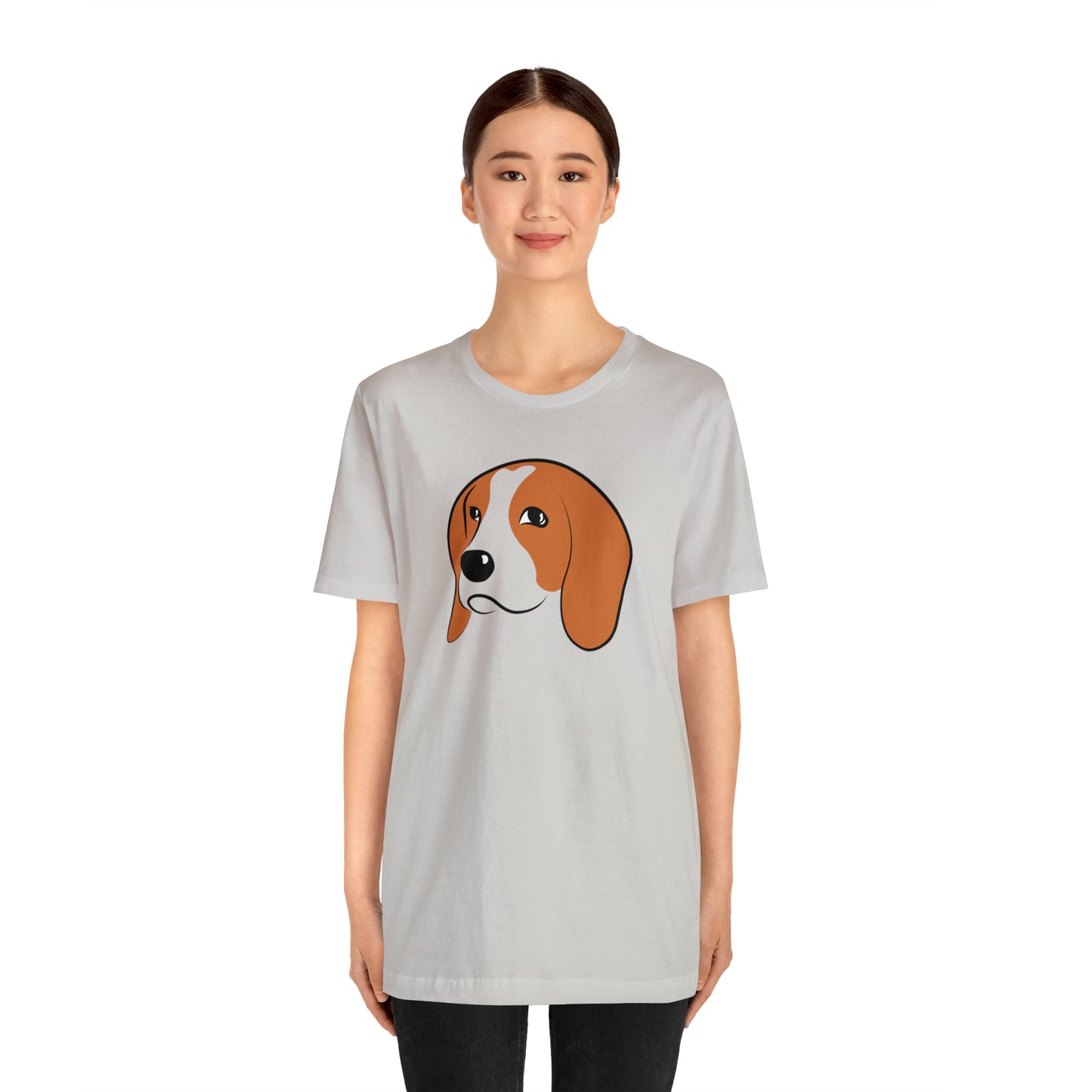 Beagle Face Unisex Jersey Short Sleeve Tee - Finleys Online