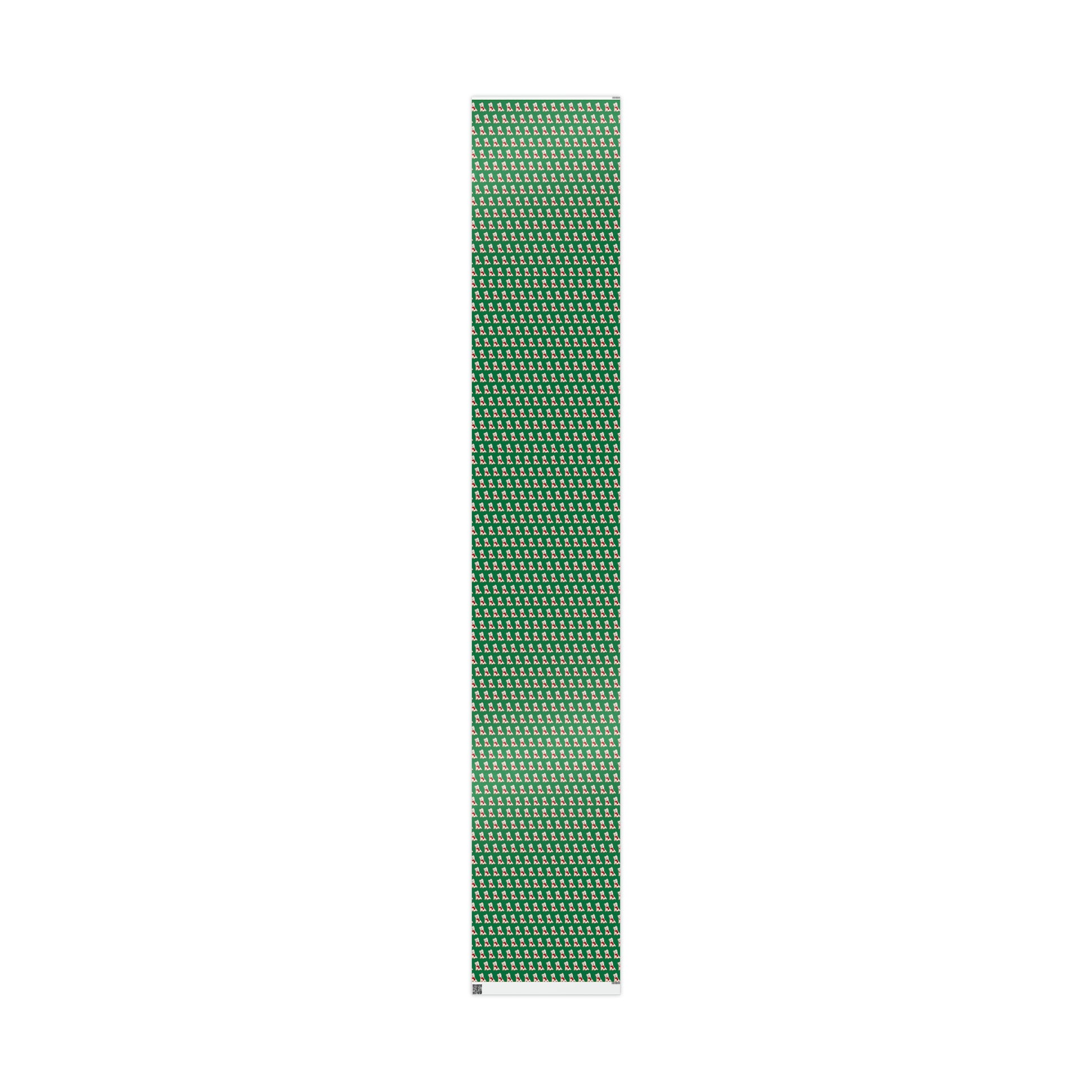 Westie Green Wrapping Paper - Finleys Online