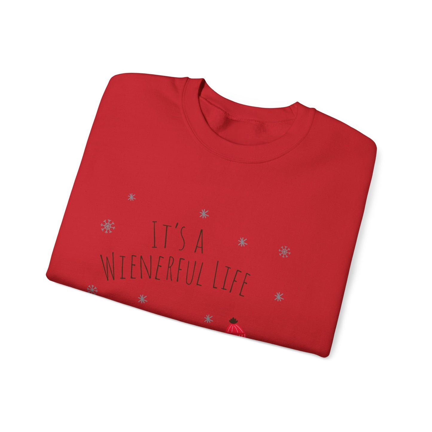 "It's a Wienerful Life" Heavy Blend™ Crewneck Sweatshirt