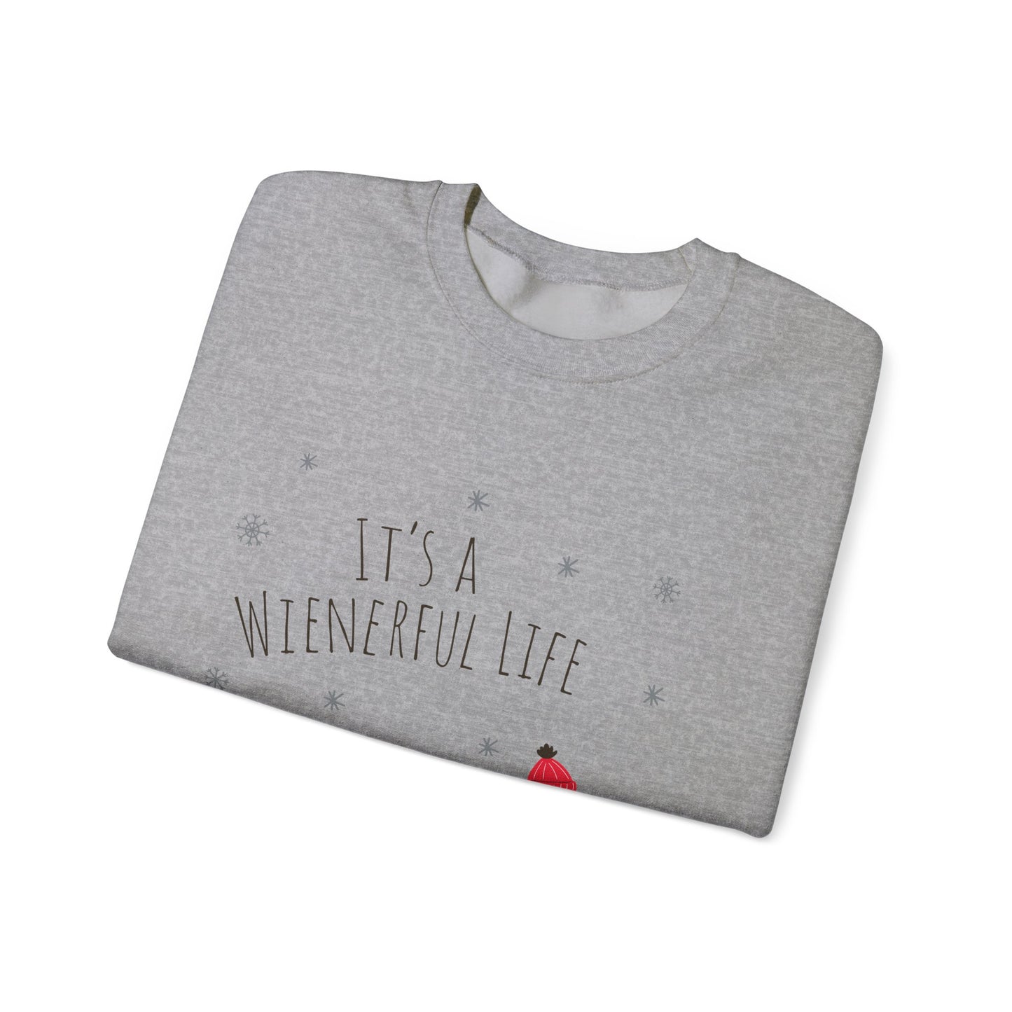 "It's a Wienerful Life" Heavy Blend™ Crewneck Sweatshirt