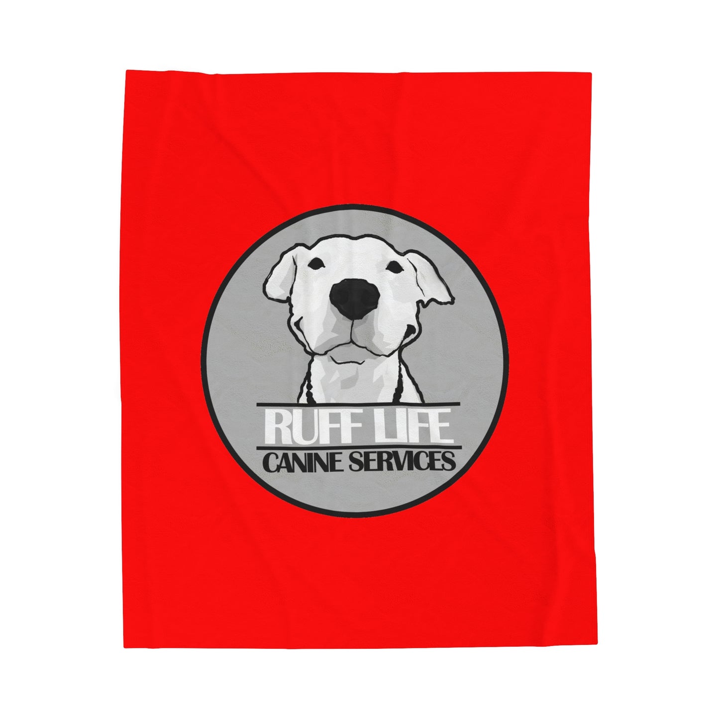 Ruff Life Blanket - Red (New)