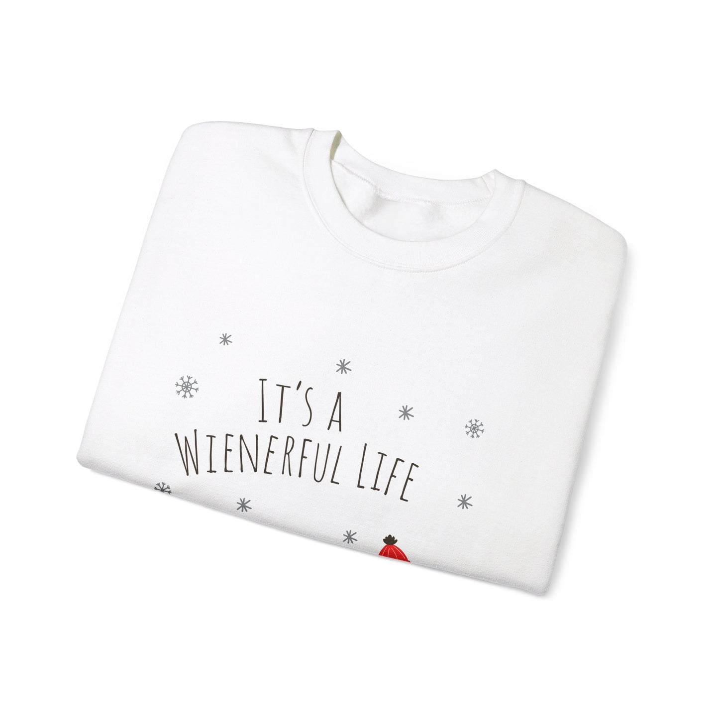 "It's a Wienerful Life" Heavy Blend™ Crewneck Sweatshirt