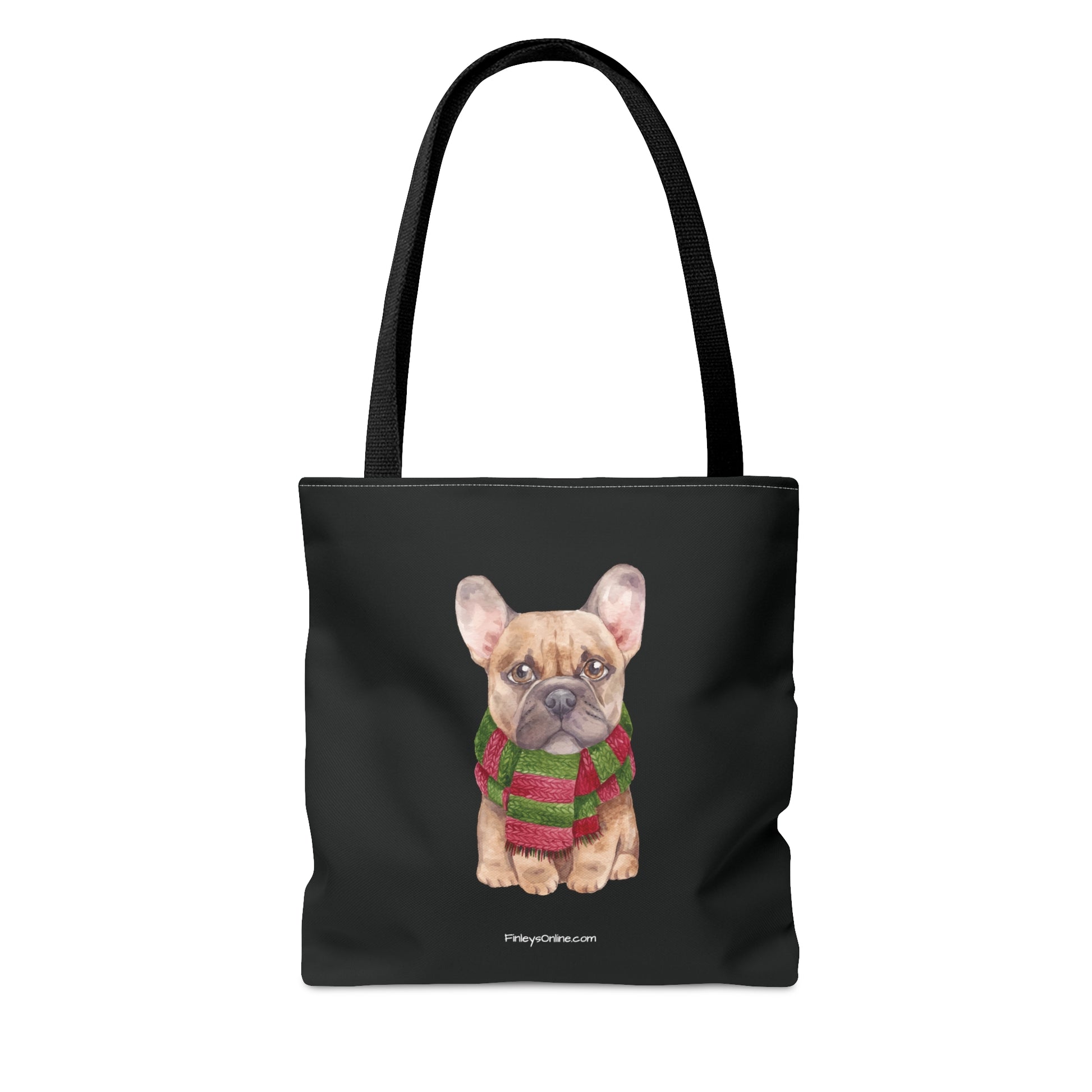 Winter Frenchie Tote - Black - Finleys Online