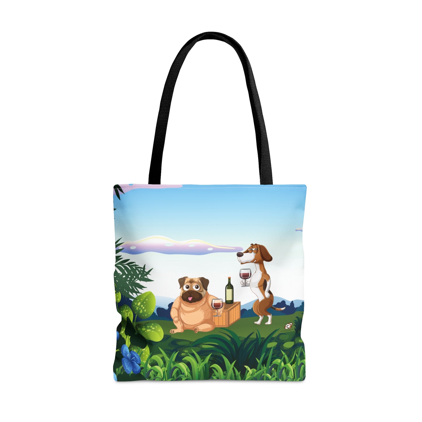 Pug & Beagle Picnic Tote - Finleys Online