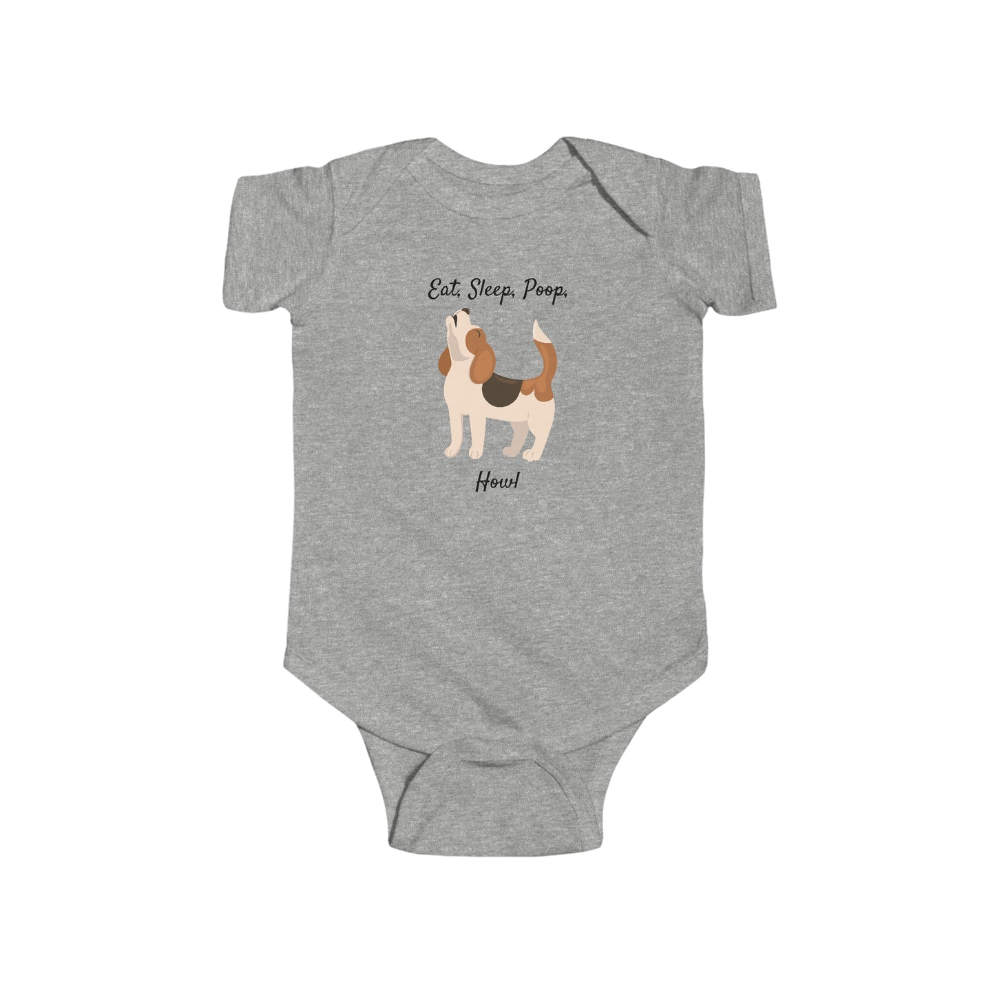 Howling Beagle Infant Fine Jersey Bodysuit - Finleys Online