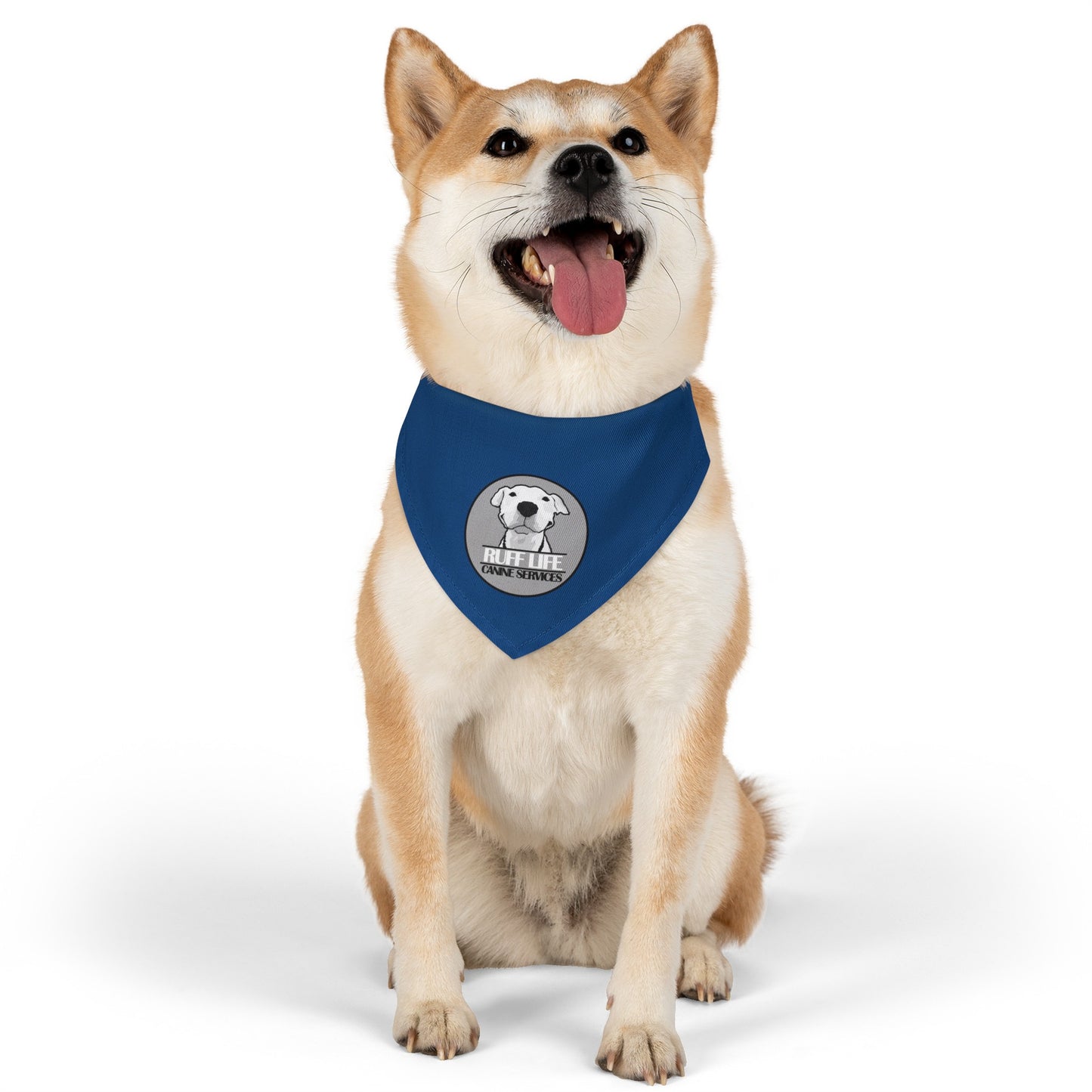 Ruff Life Pet Bandana Collar - Blue