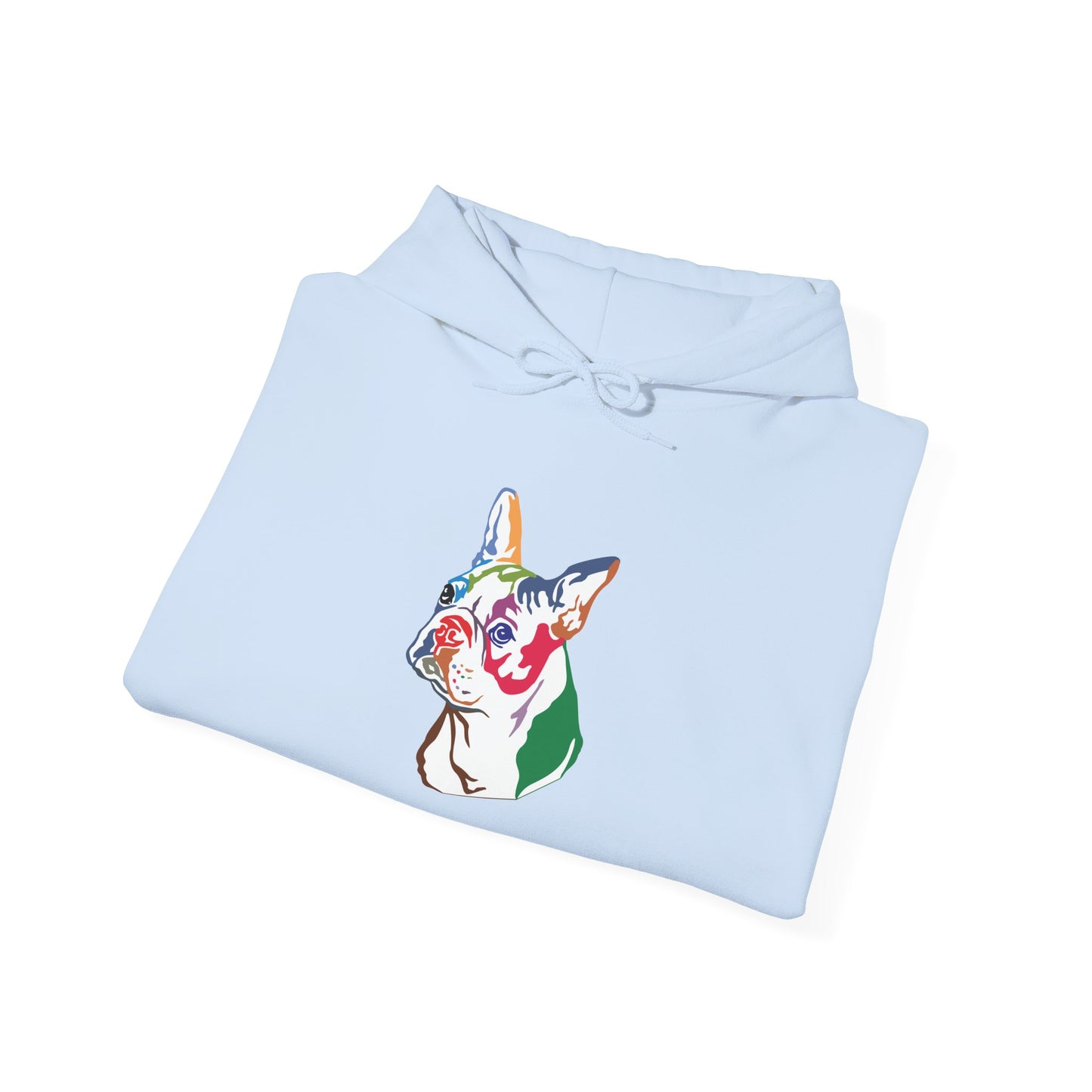 Boston Terrier Modern Art - Unisex Heavy Blend™ Hooded Sweatshirt