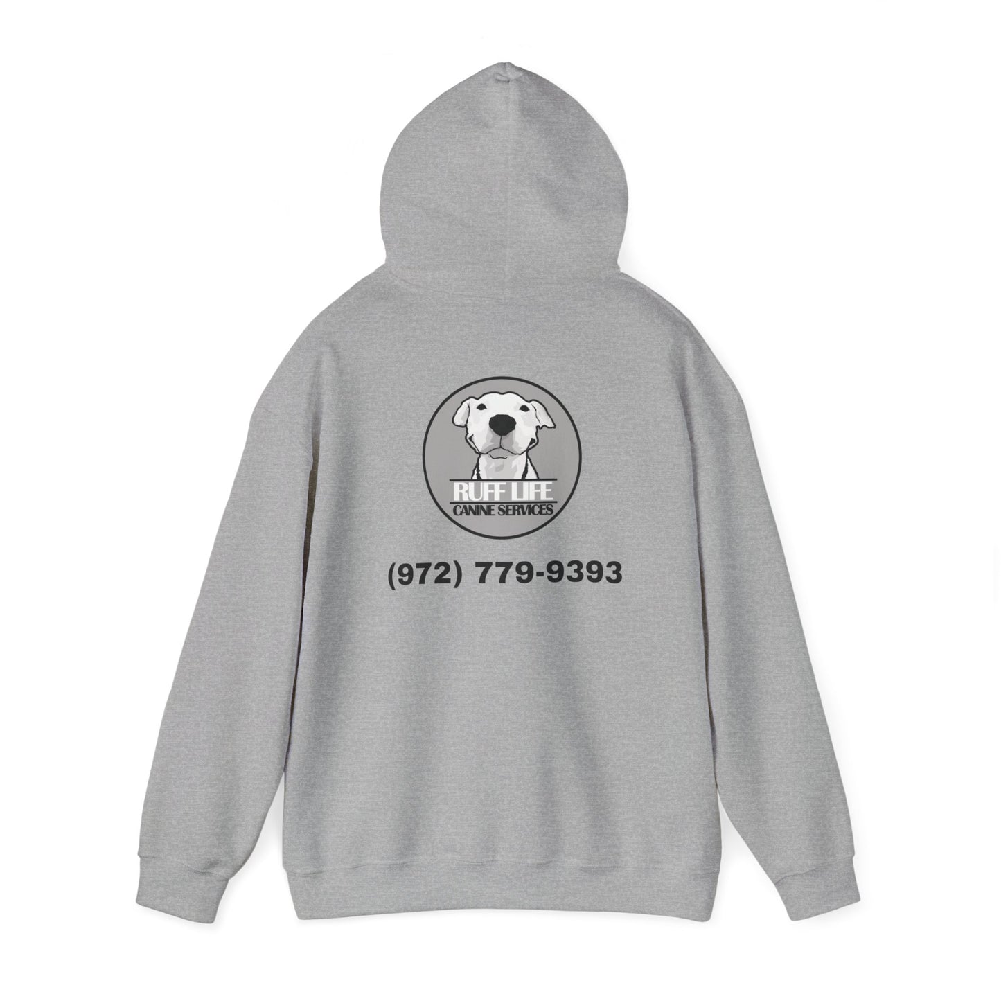 Ruff Life Canine Services - Logo 1 - Adult Sweatshirt - Finleys Online