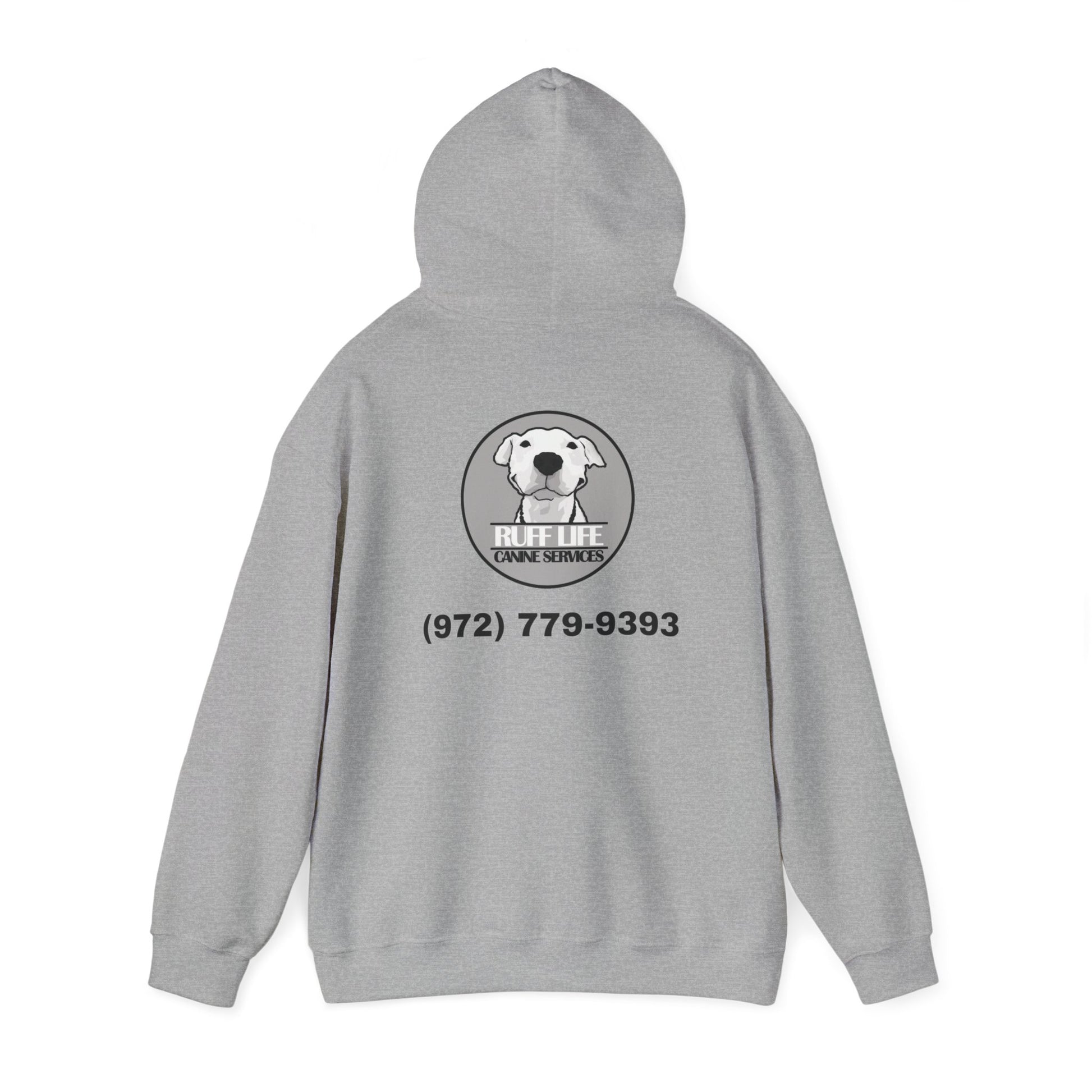 Ruff Life Canine Services - Logo 1 - Adult Sweatshirt - Finleys Online