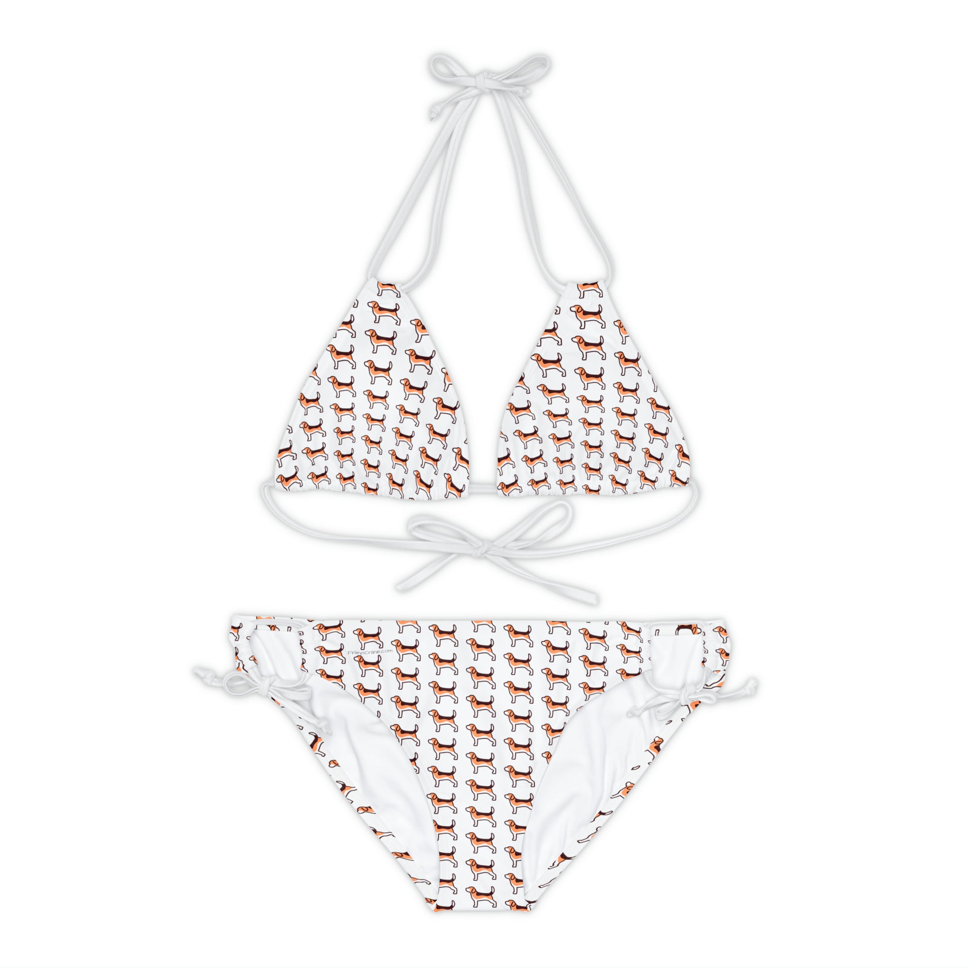 Modern Beagle Strappy Bikini Set - Finleys Online