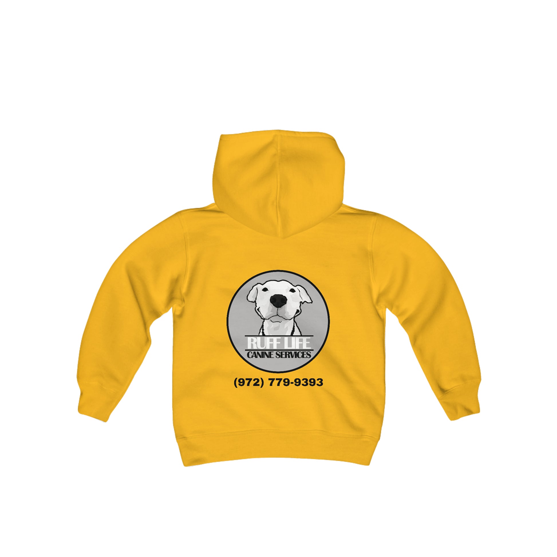 Ruff Life Canine Service - Logo 1 - Youth Sweatshirt - Finleys Online