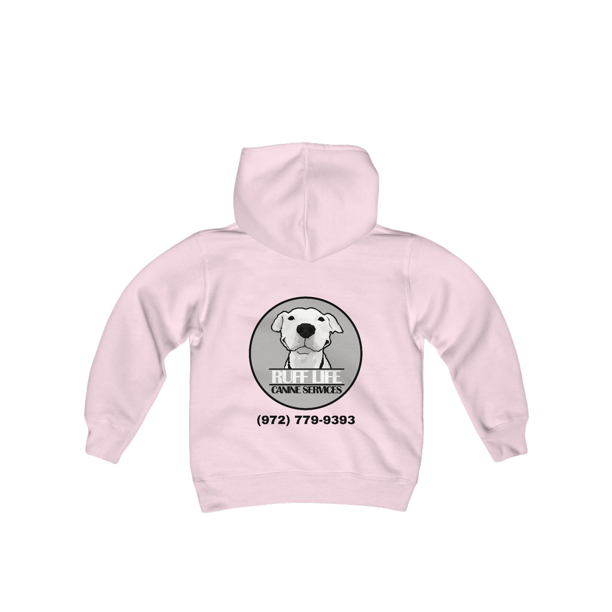 Ruff Life Canine Service - Logo 1 - Youth Sweatshirt - Finleys Online