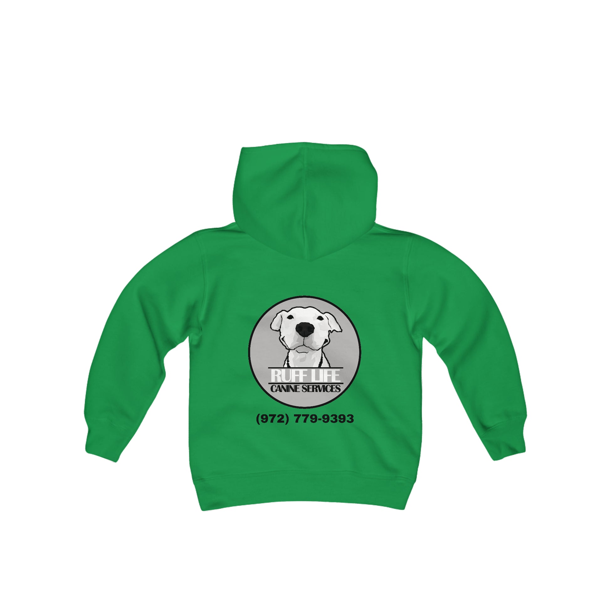 Ruff Life Canine Service - Logo 1 - Youth Sweatshirt - Finleys Online