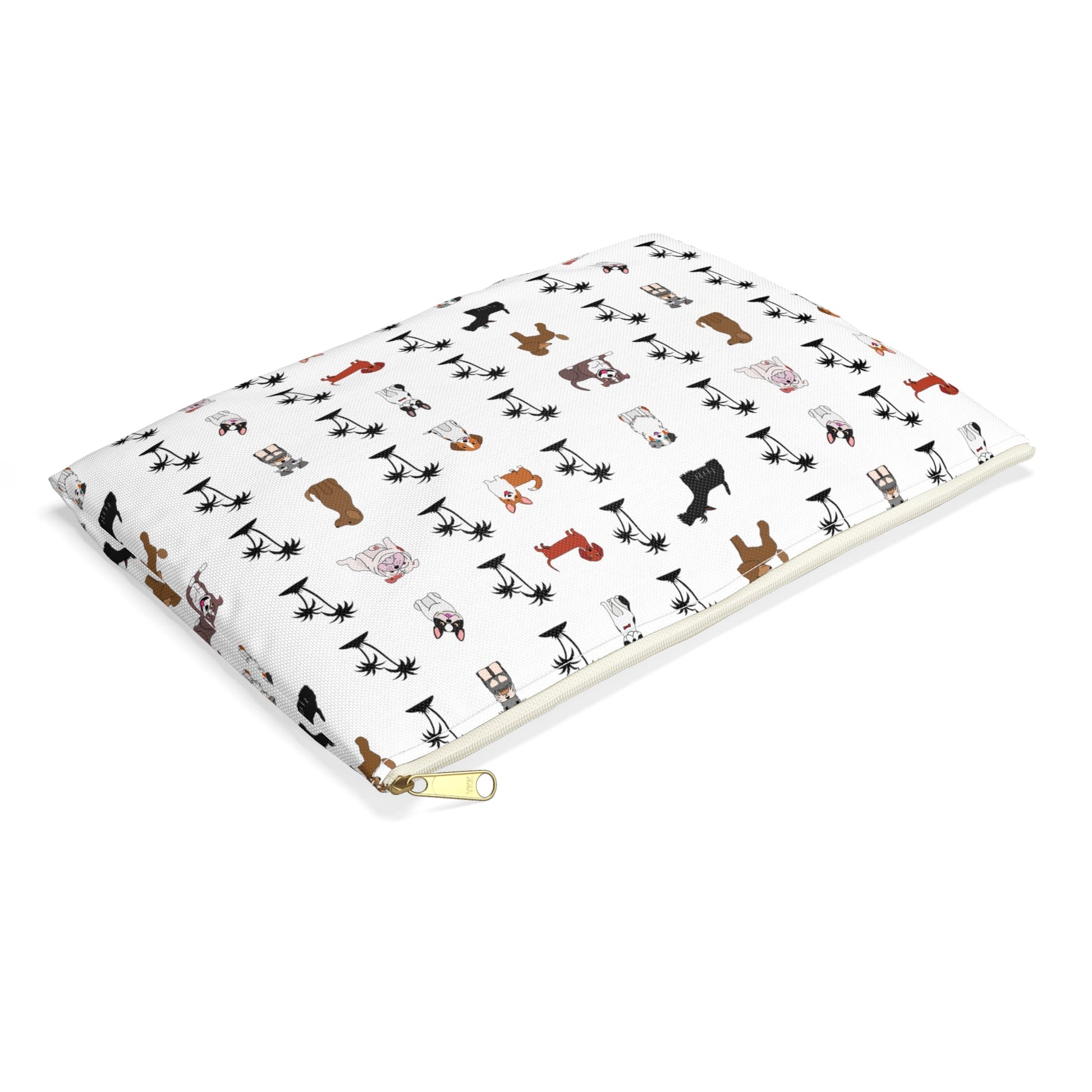 Dogs and Palms Accessory Pouch - Large - Clearance - Finleys Online