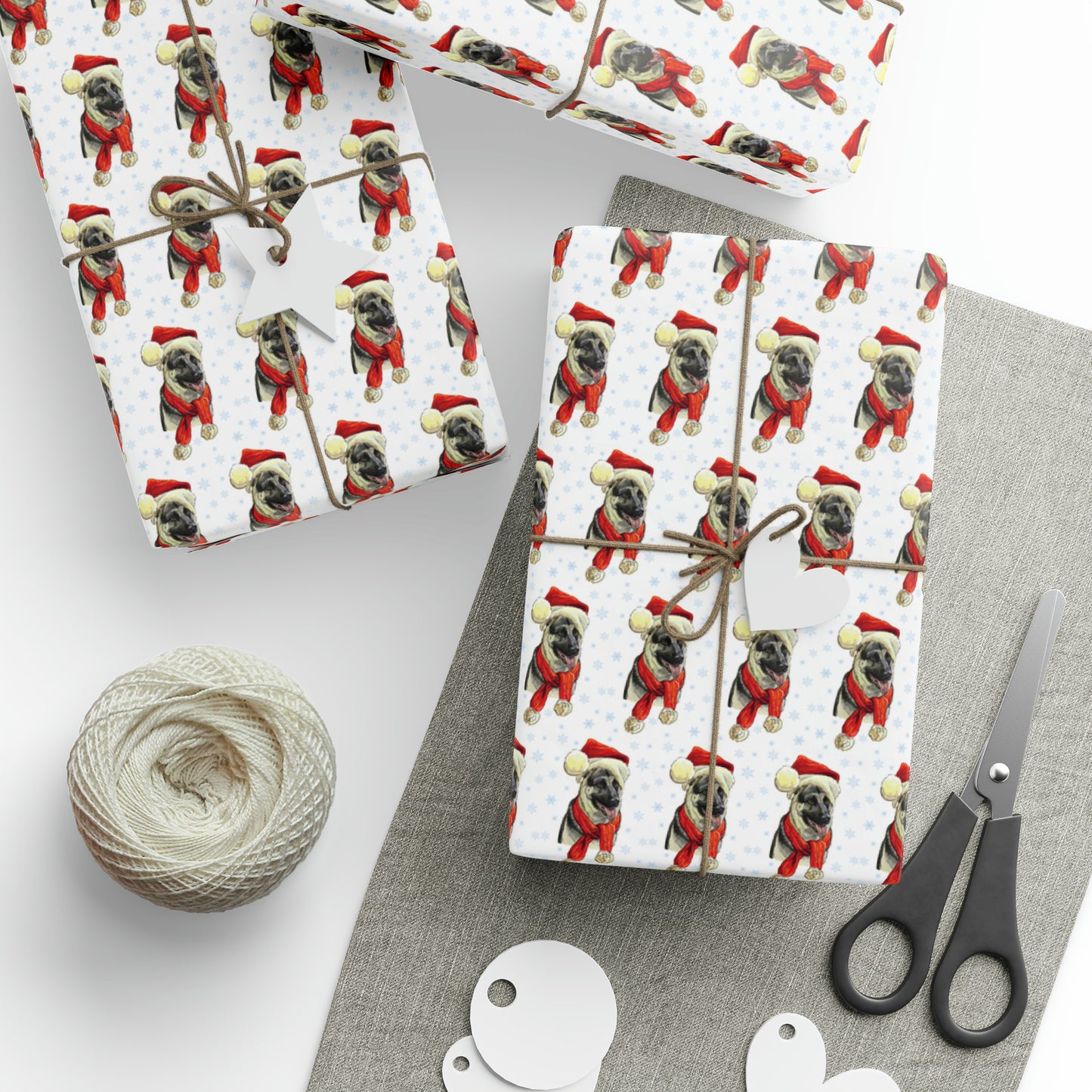 German Shepherd Holiday Gift Wrap - Finleys Online