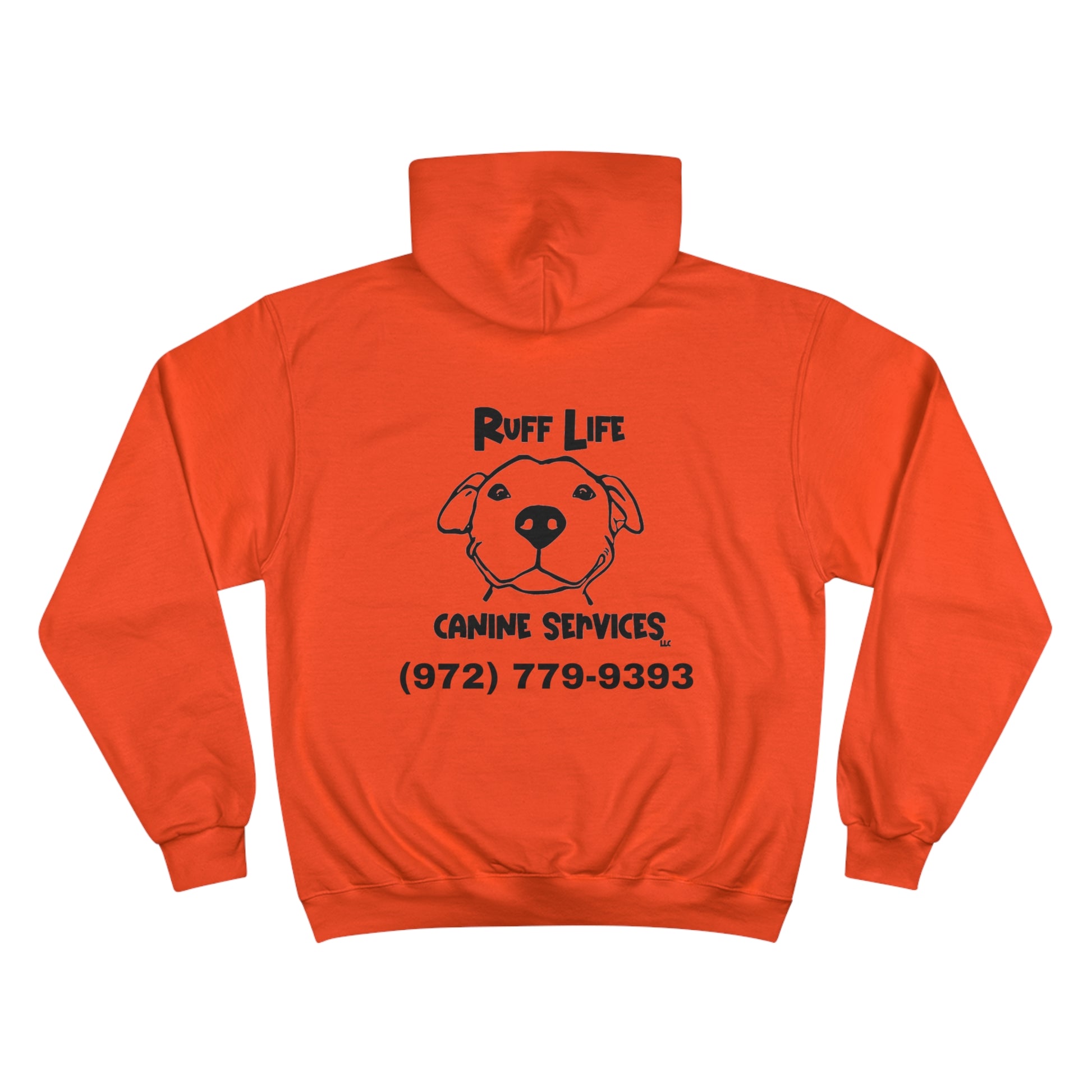 Ruff Life Canine Services Champion Hoodie - Logo 2 - Finleys Online