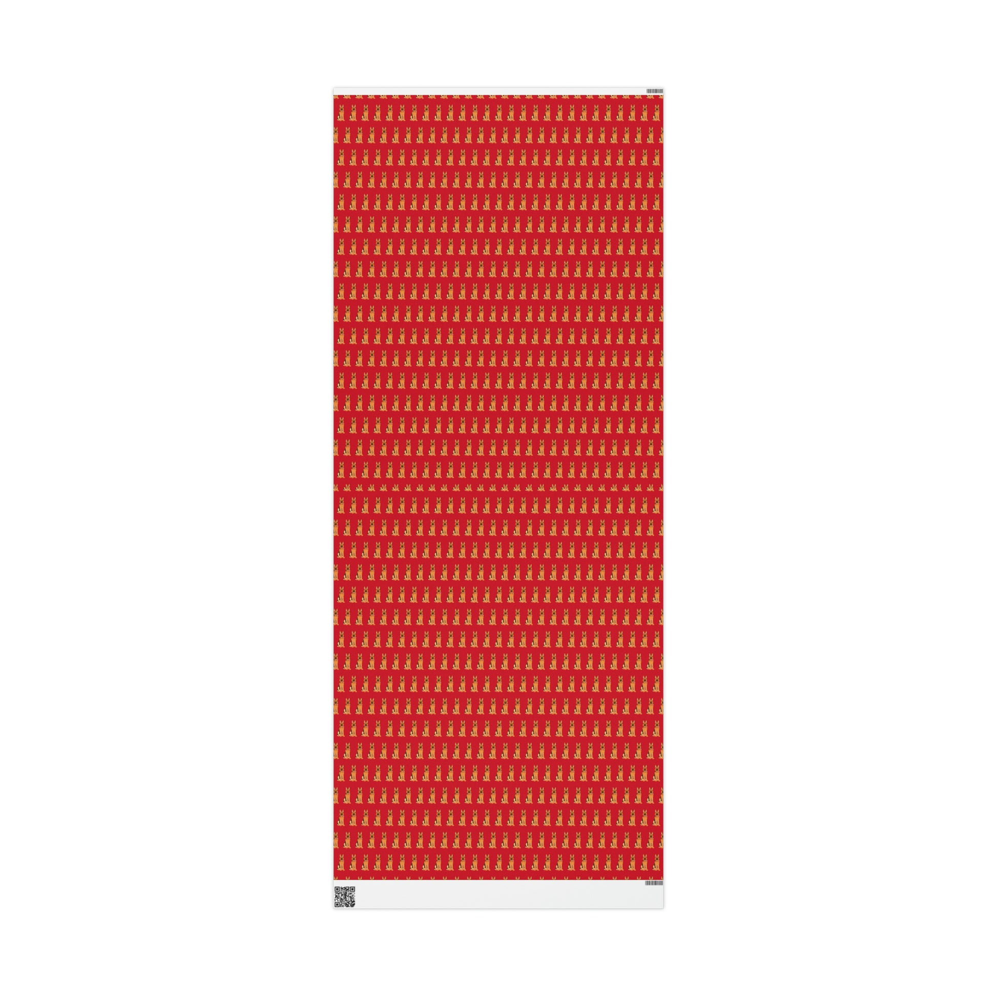 German Shepherd Red Wrapping Paper - Finleys Online