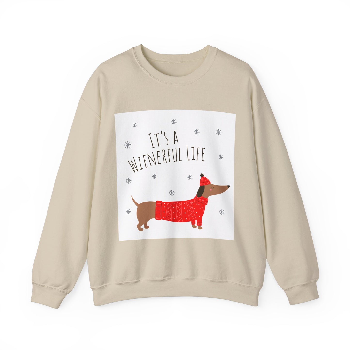 "It's a Wienerful Life" Heavy Blend™ Crewneck Sweatshirt