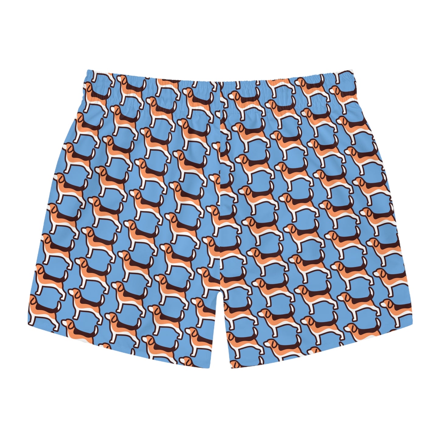 Modern Beagle Swim Trunks - Light Blue