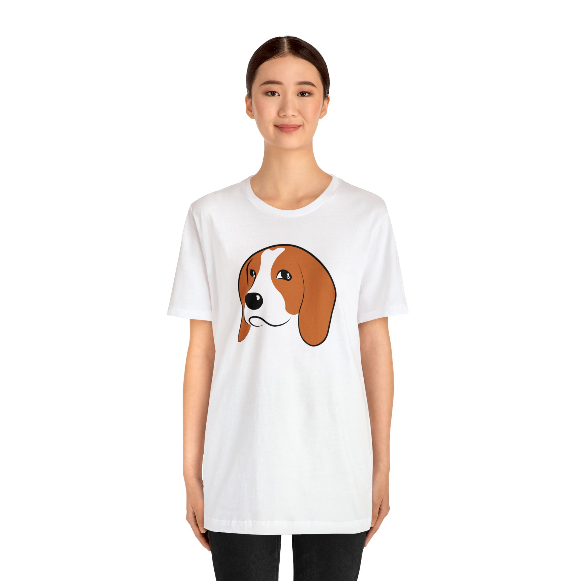 Beagle Face Unisex Jersey Short Sleeve Tee - Finleys Online