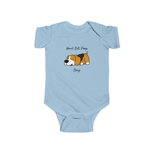 Lazy Beagle Infant Fine Jersey Bodysuit - Finleys Online