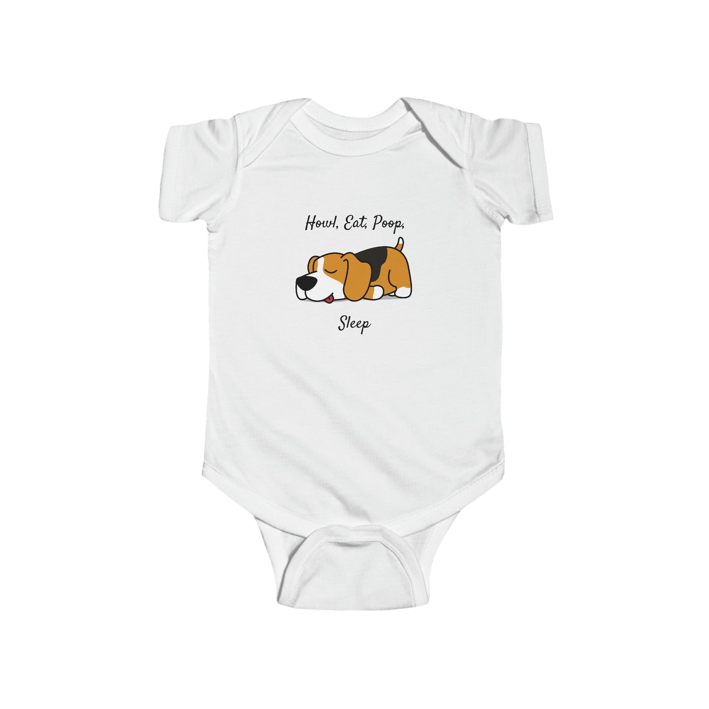 Lazy Beagle Infant Fine Jersey Bodysuit - Finleys Online