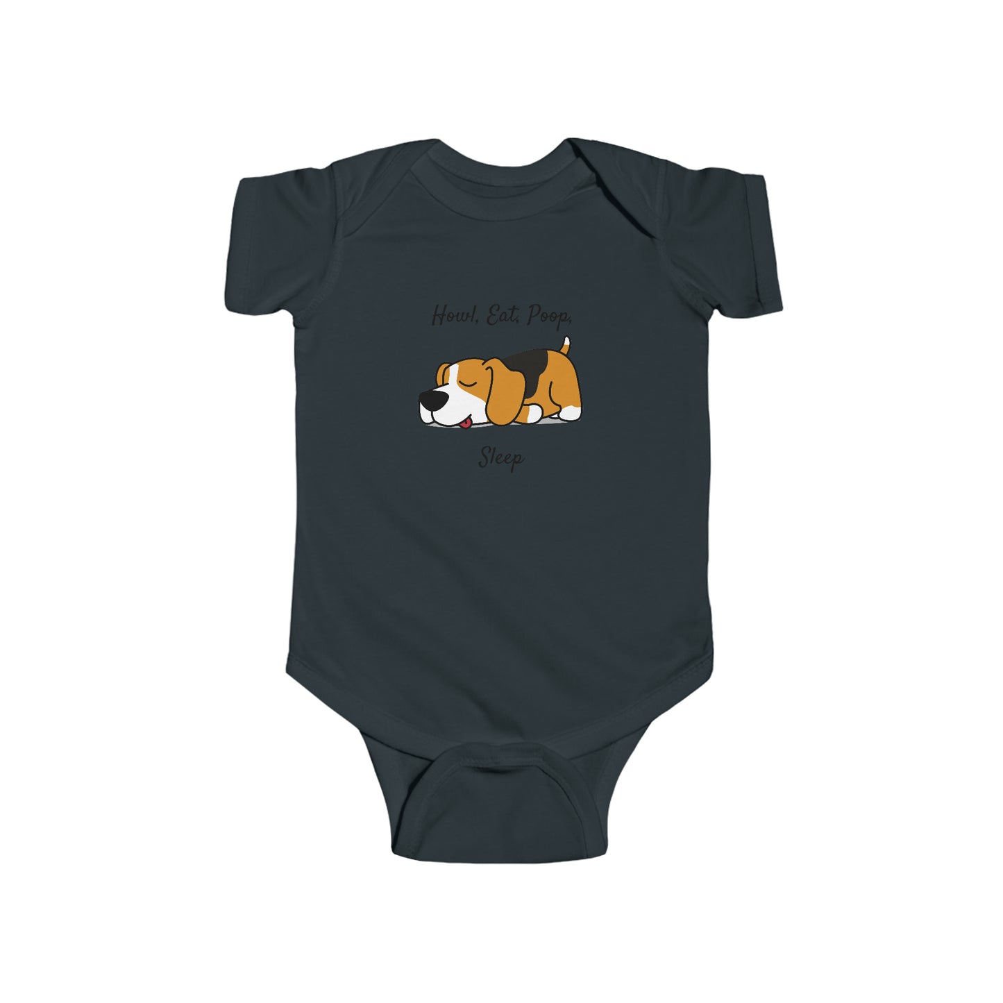 Lazy Beagle Infant Fine Jersey Bodysuit - Finleys Online