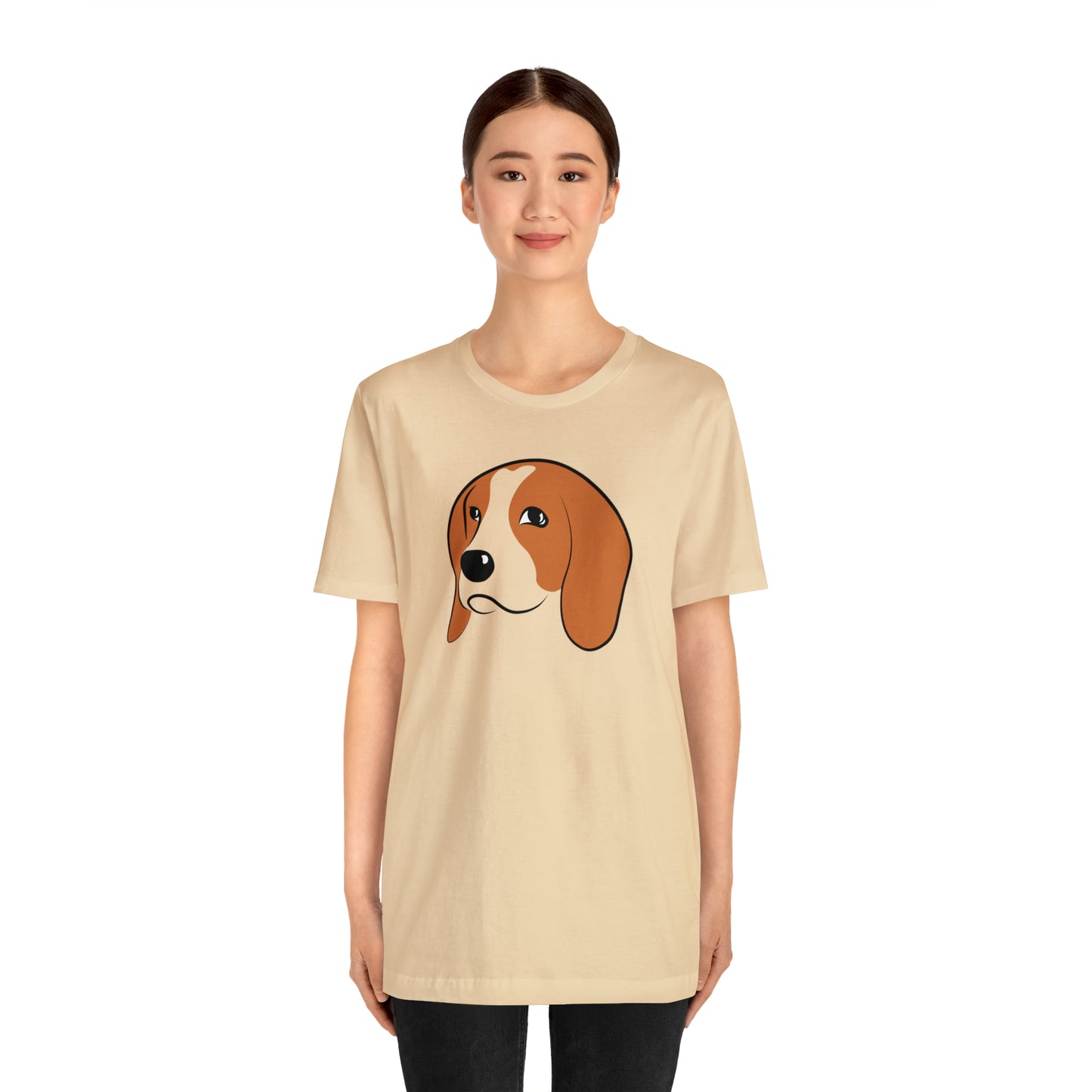 Beagle Face Unisex Jersey Short Sleeve Tee - Finleys Online