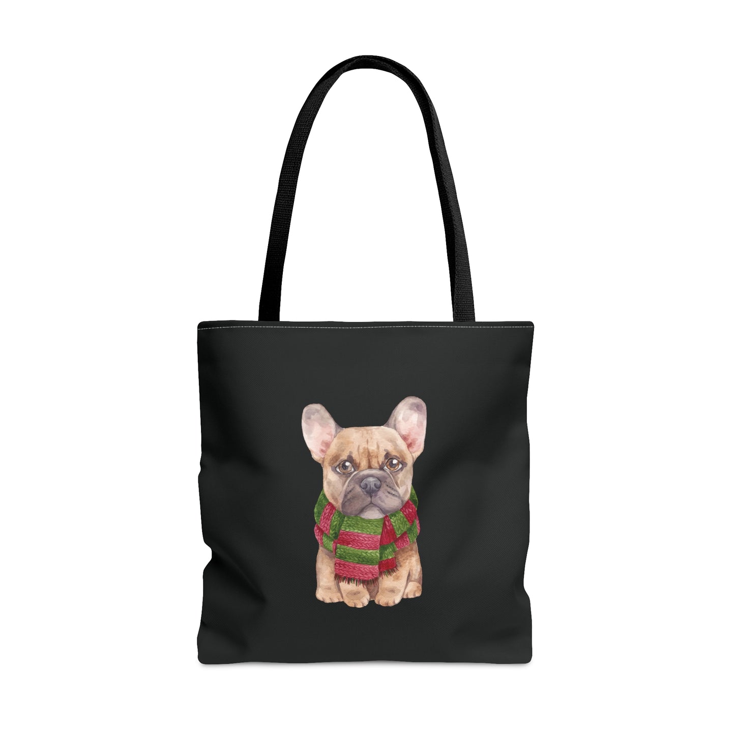 Winter Frenchie Tote - Black - Finleys Online