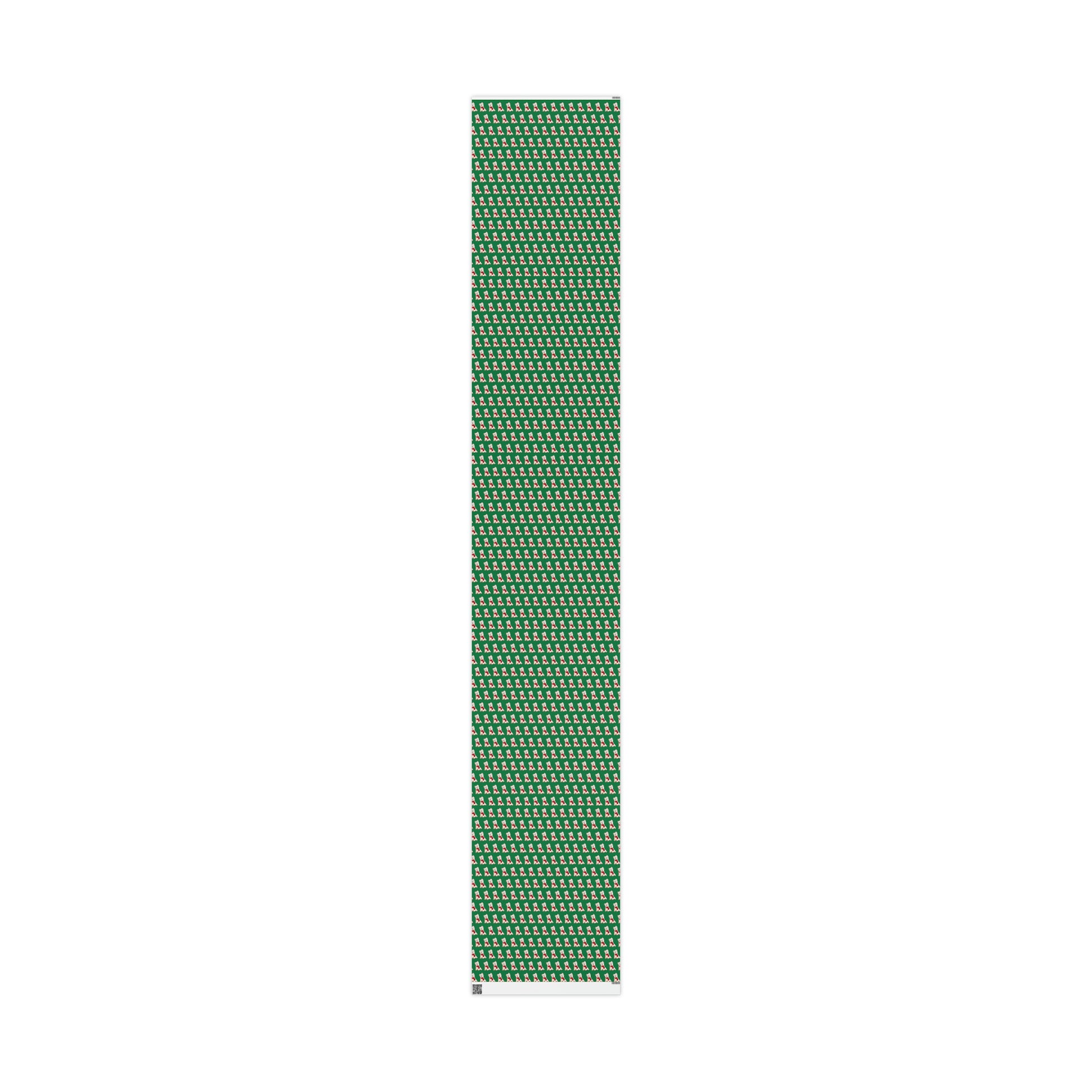 Westie Green Wrapping Paper - Finleys Online