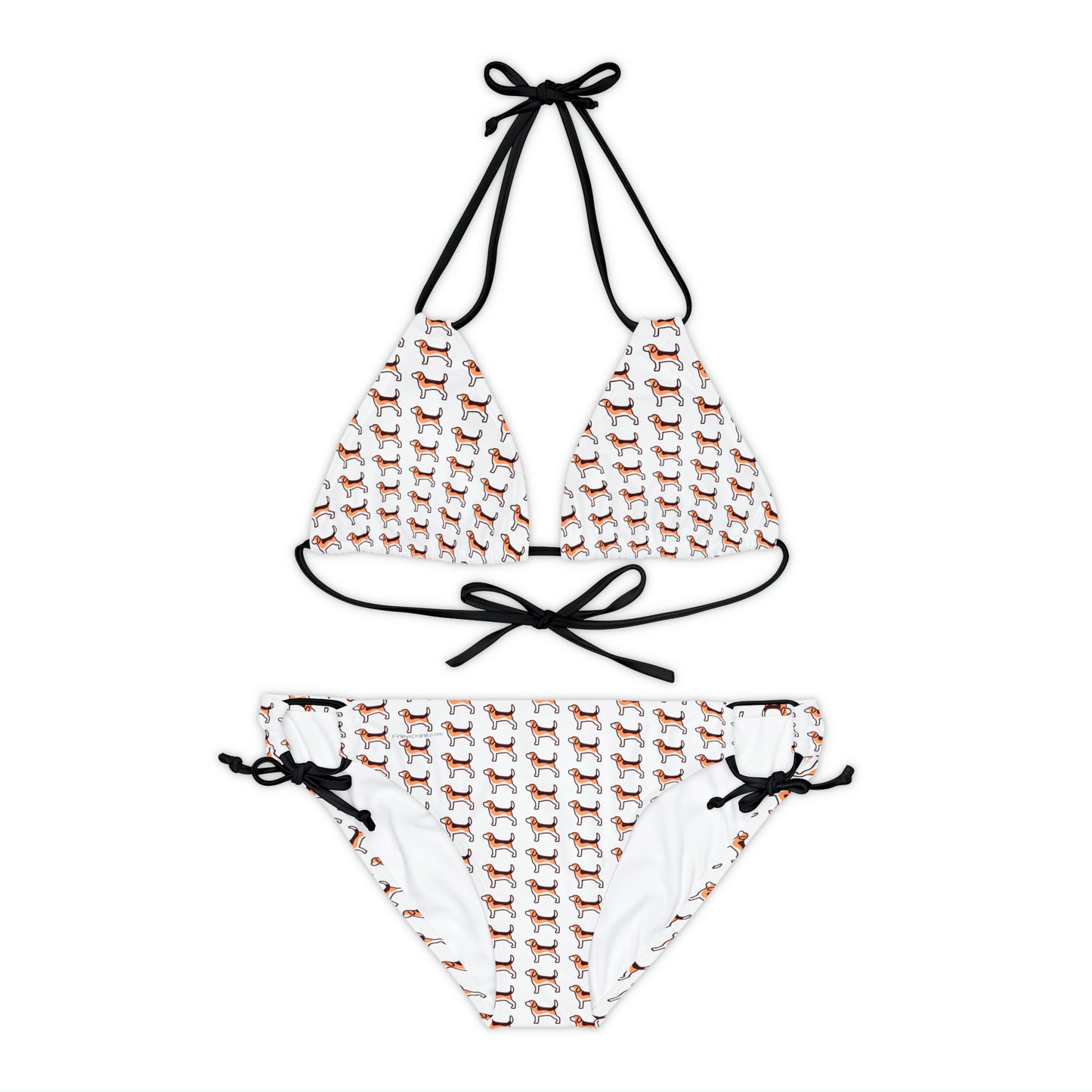 Modern Beagle Strappy Bikini Set - Finleys Online