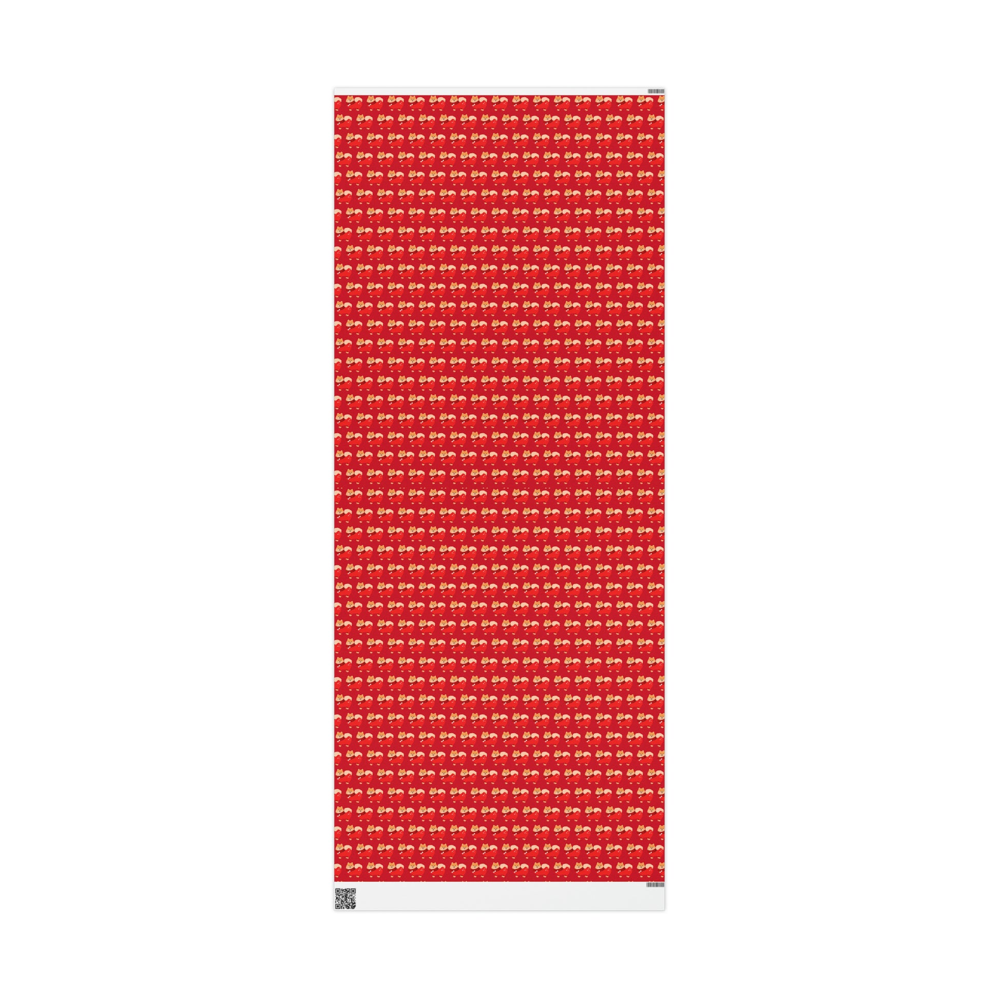 Pomeranian Red Wrapping Paper - Finleys Online