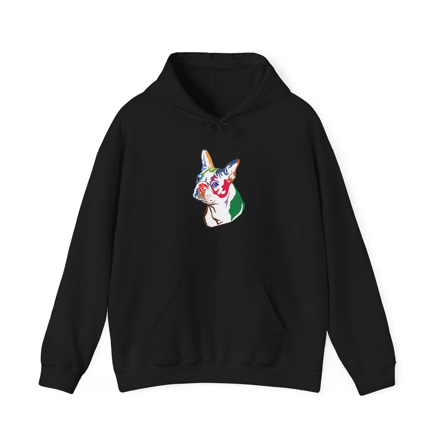 Boston Terrier Modern Art - Unisex Heavy Blend™ Hooded Sweatshirt