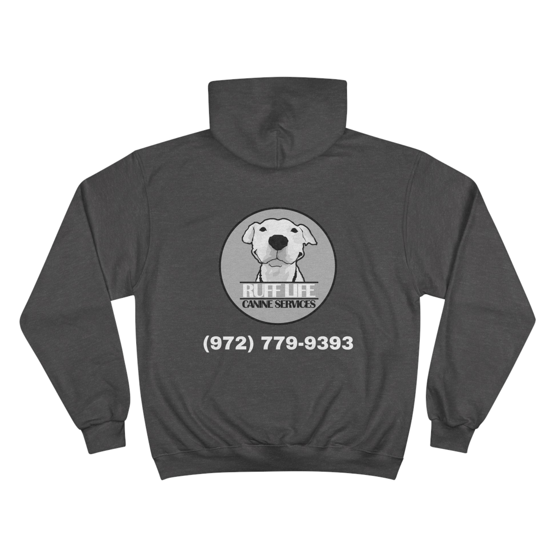 Ruff Life Canine Services Champion Hoodie - Logo 1 - Finleys Online