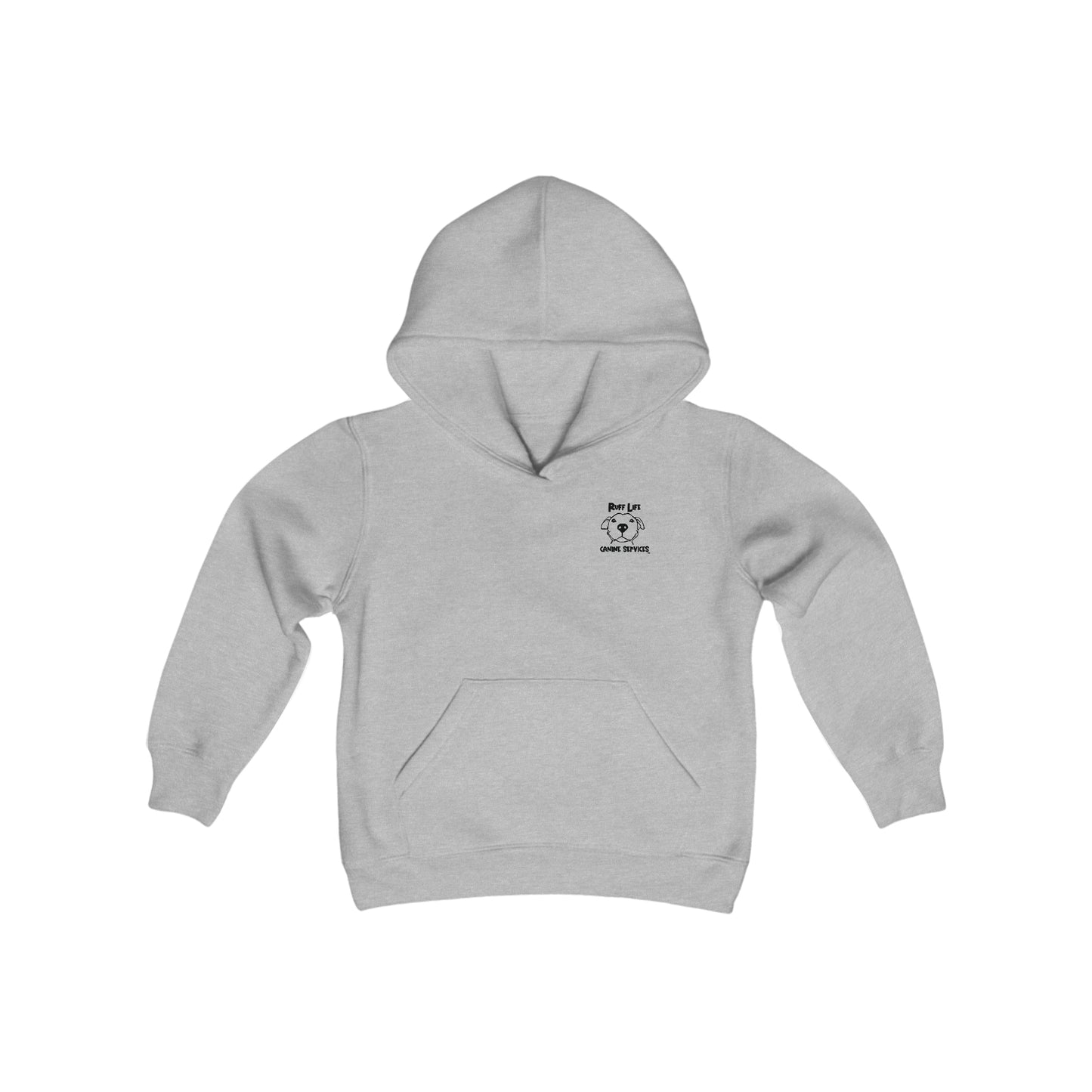 Ruff Life Canine Service - Logo 2 - Youth Sweatshirt - Finleys Online