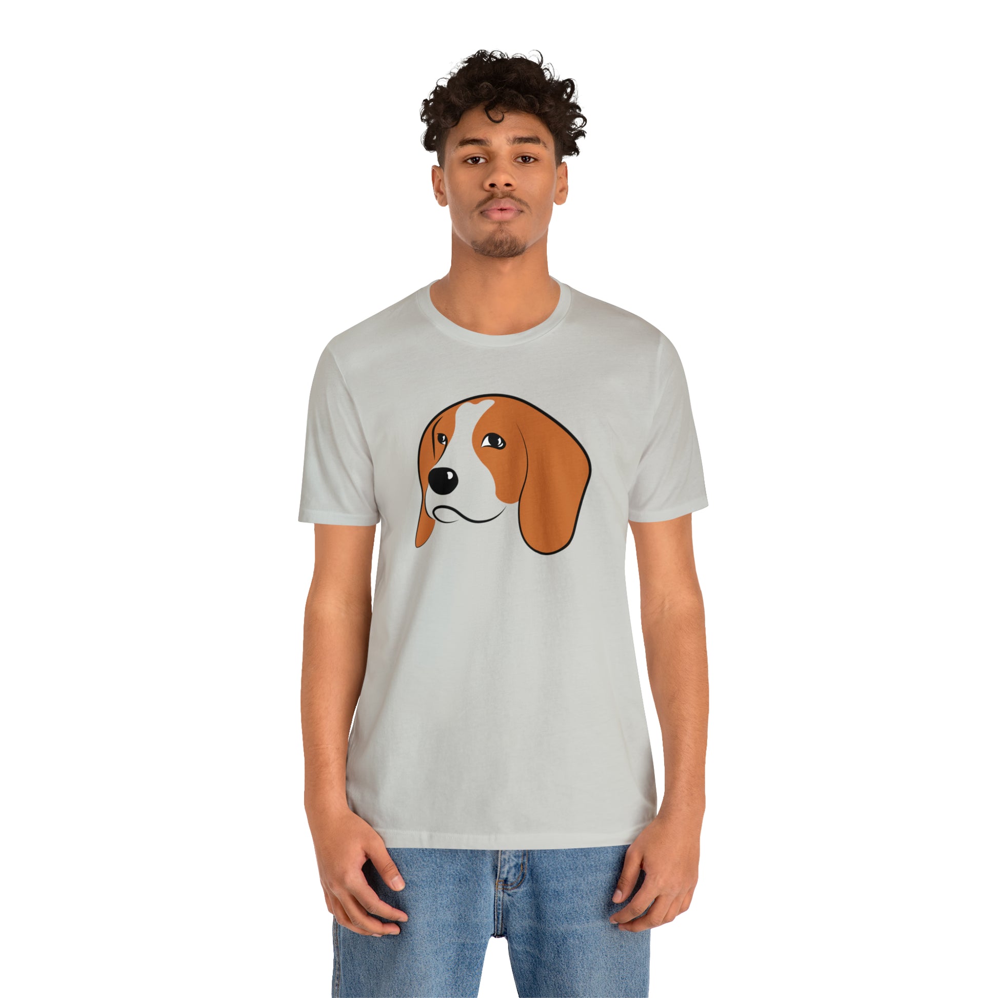 Beagle Face Unisex Jersey Short Sleeve Tee - Finleys Online