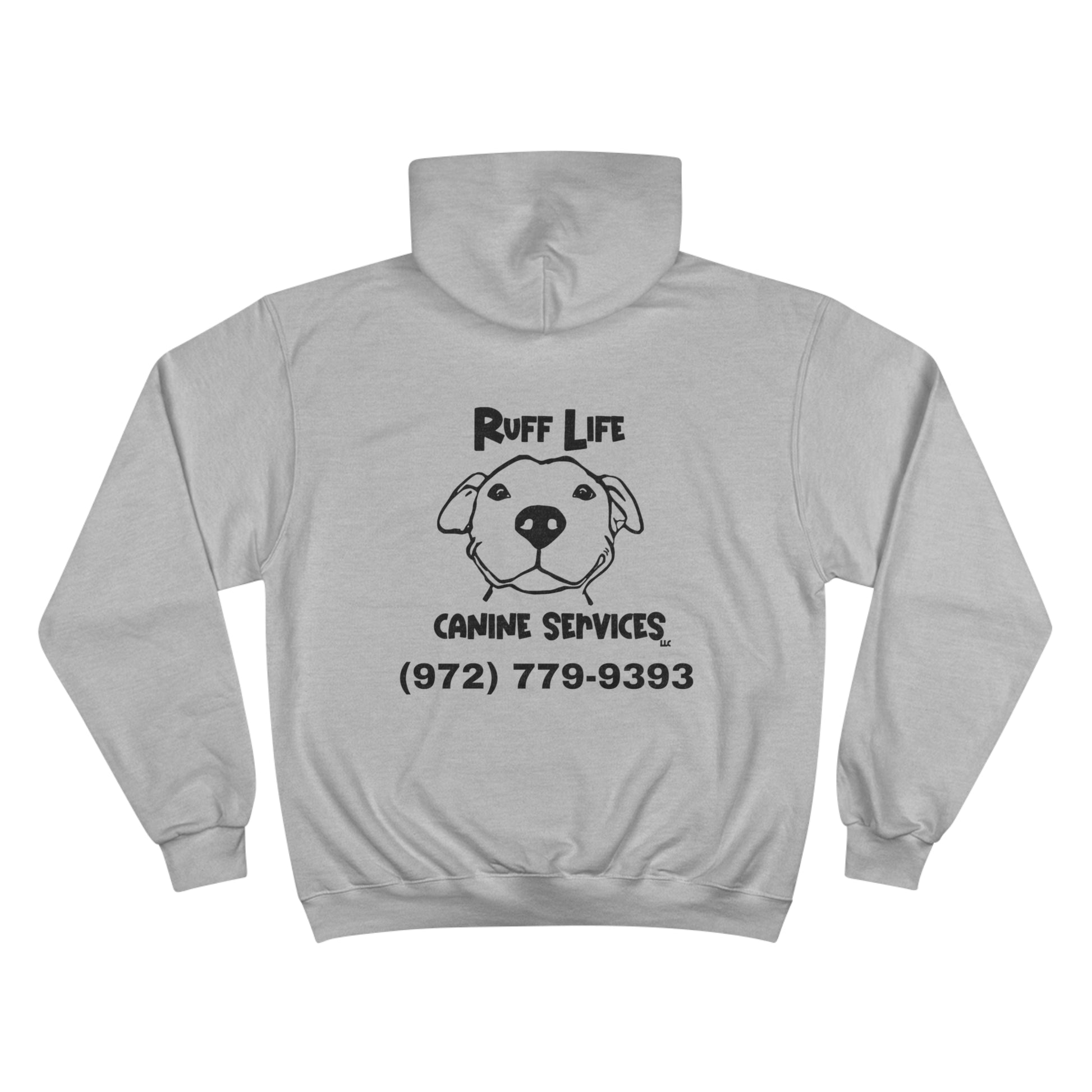 Ruff Life Canine Services Champion Hoodie - Logo 2 - Finleys Online