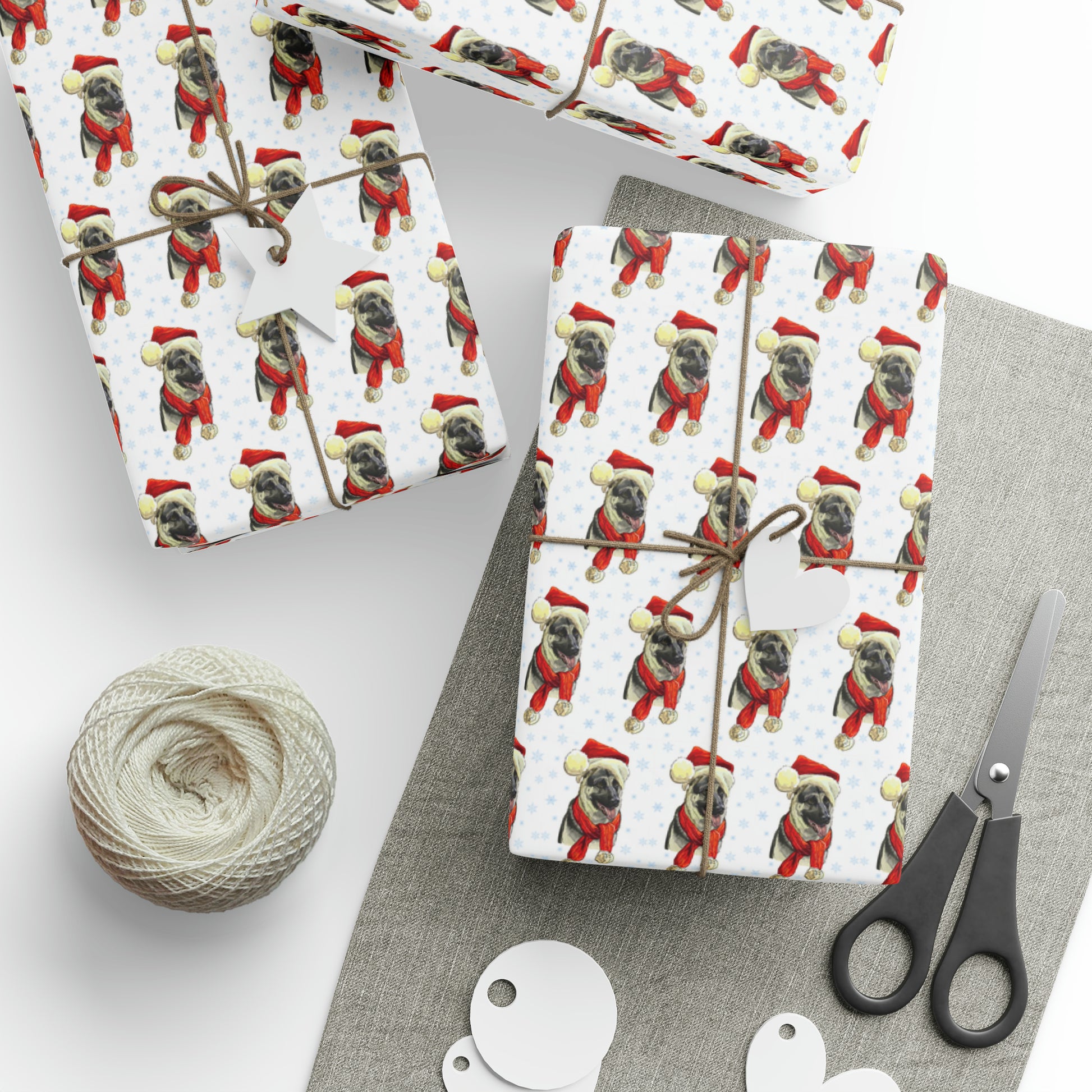 German Shepherd Holiday Gift Wrap - Finleys Online