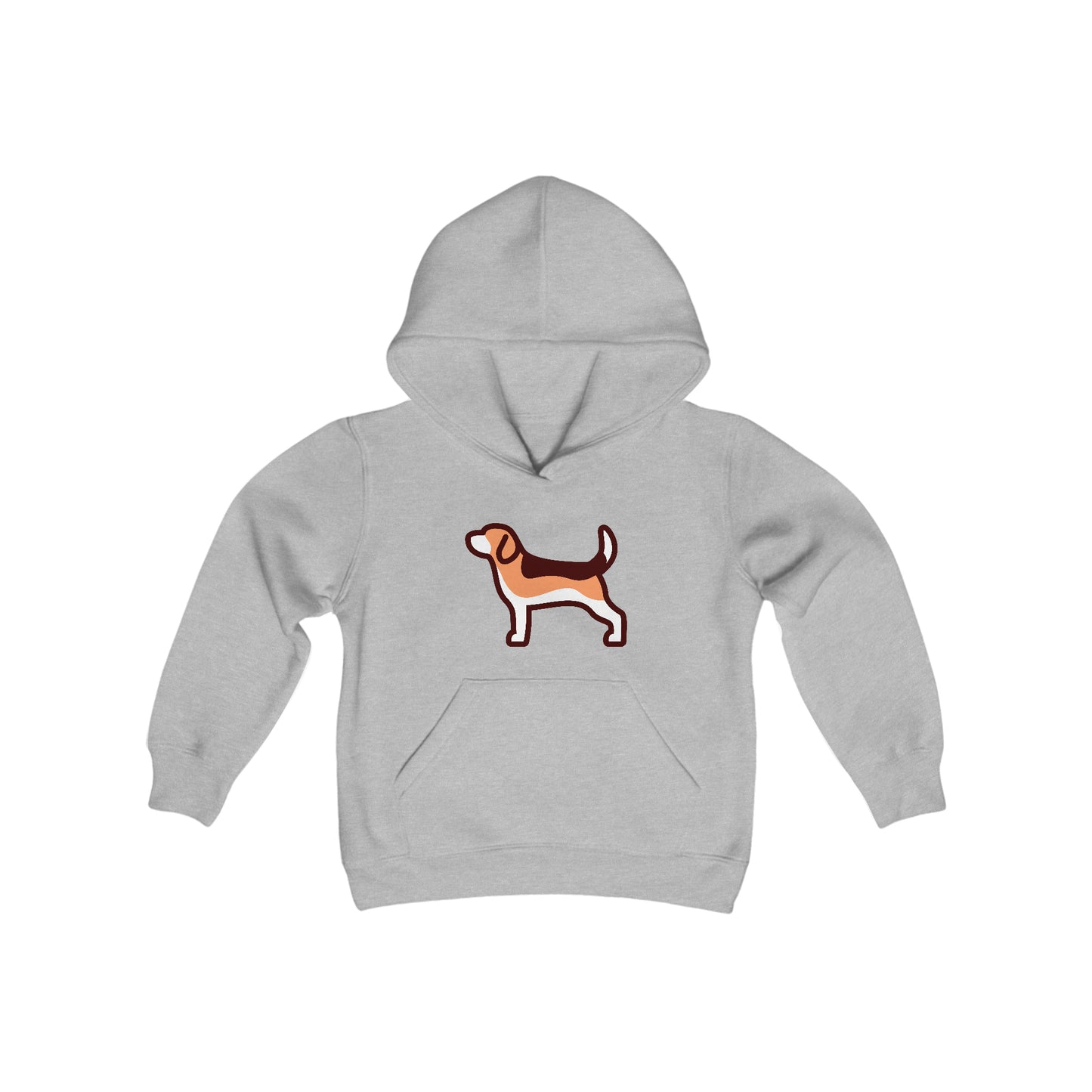 Modern Beagle Youth Heavy Blend Hooded Sweatshirt - Finleys Online