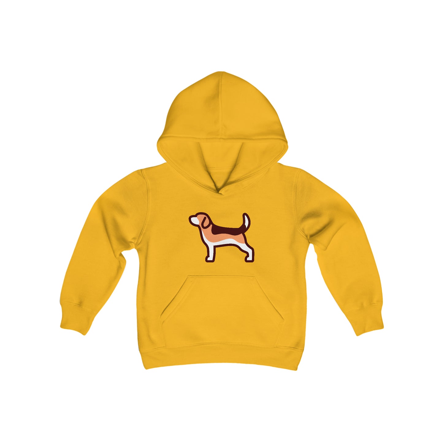 Modern Beagle Youth Heavy Blend Hooded Sweatshirt - Finleys Online