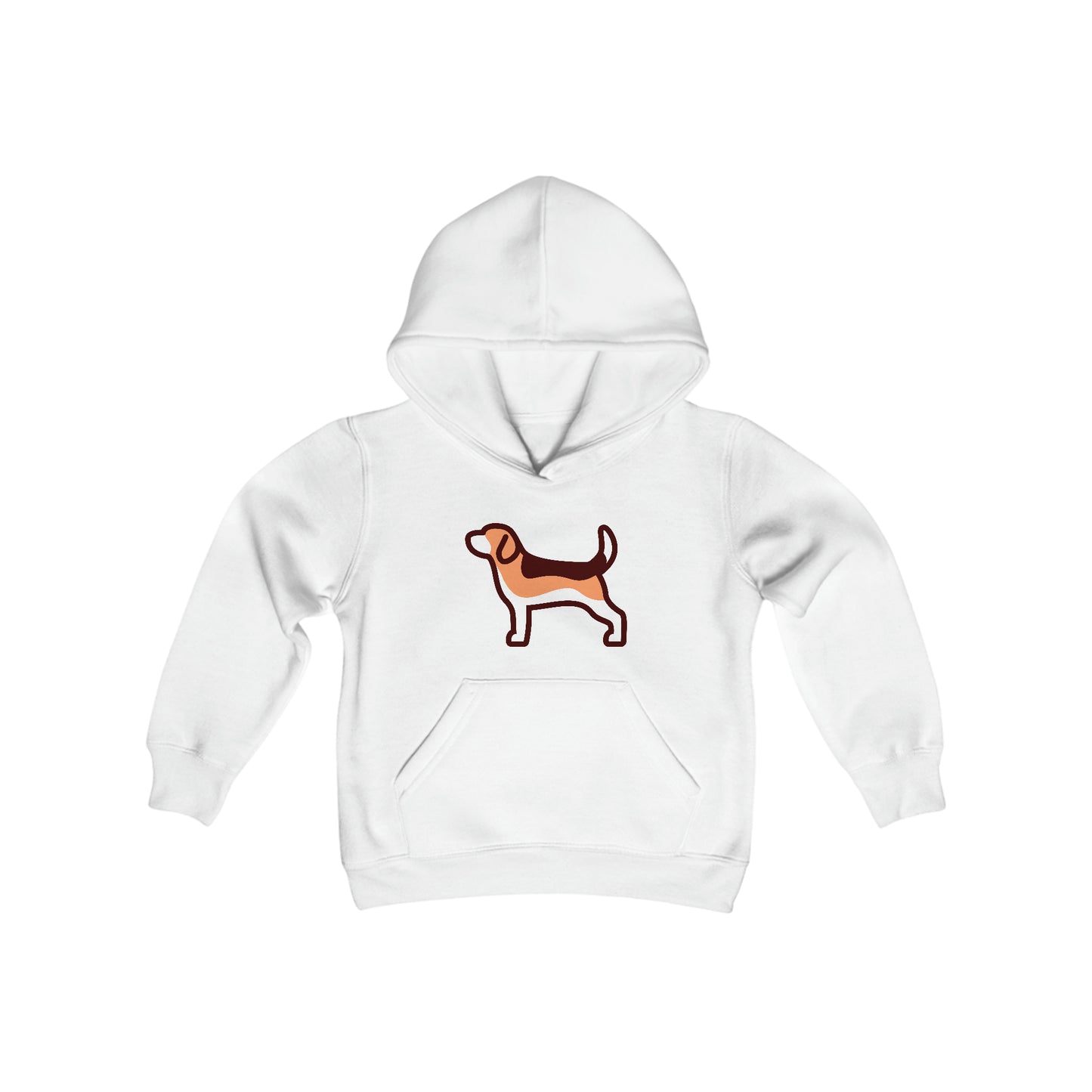 Modern Beagle Youth Heavy Blend Hooded Sweatshirt - Finleys Online